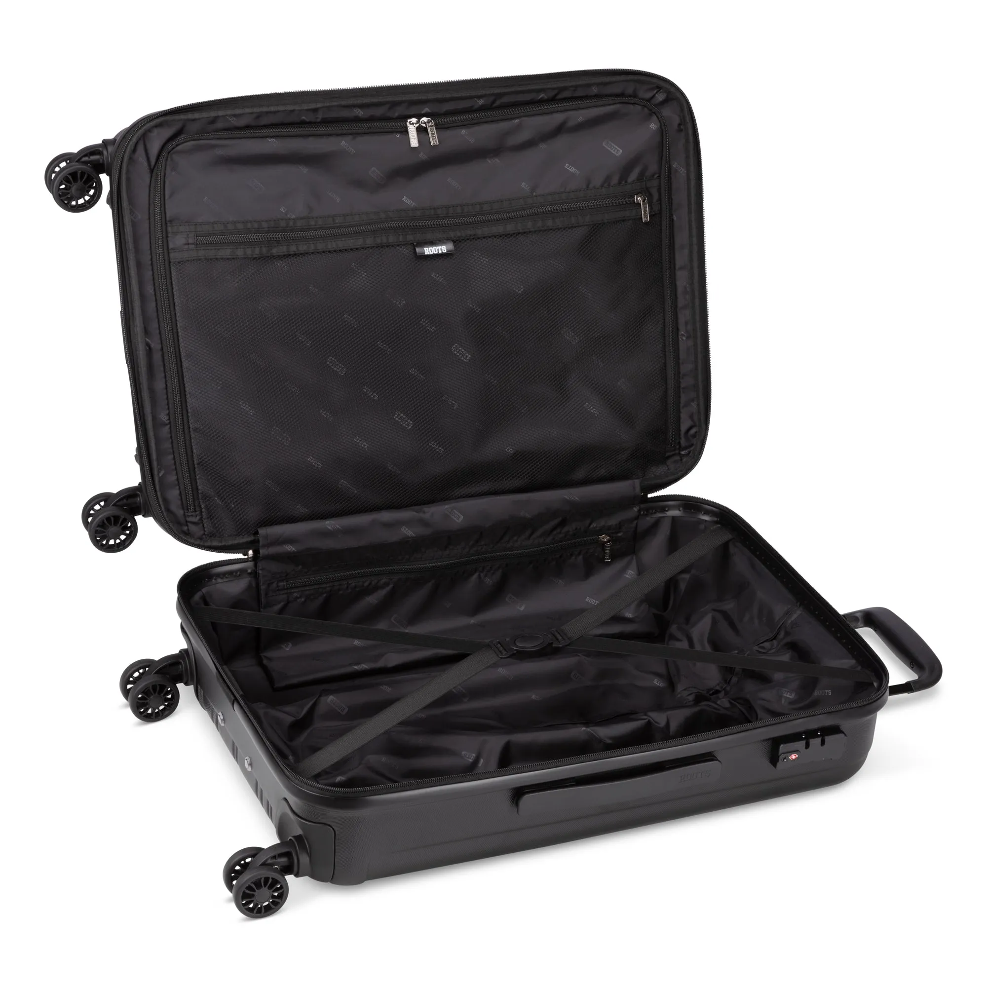 Roots Identity Expandable Spinner 24" Medium Luggage