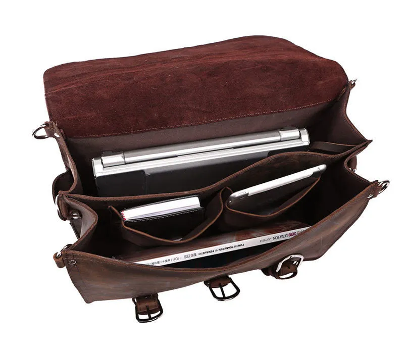 Saddle Leather Briefcase