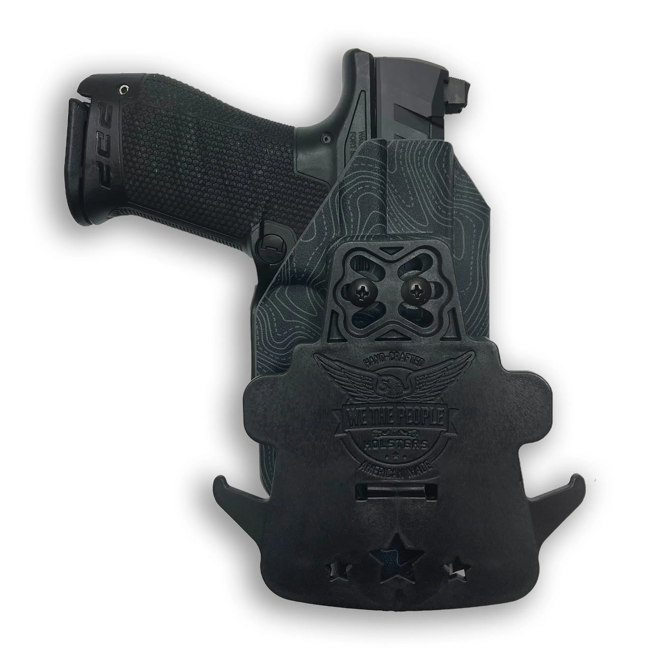 Sig Sauer P320C 9MM/.40SW Manual Safety with Streamlight TLR-7/7A/7X Light OWB Holster