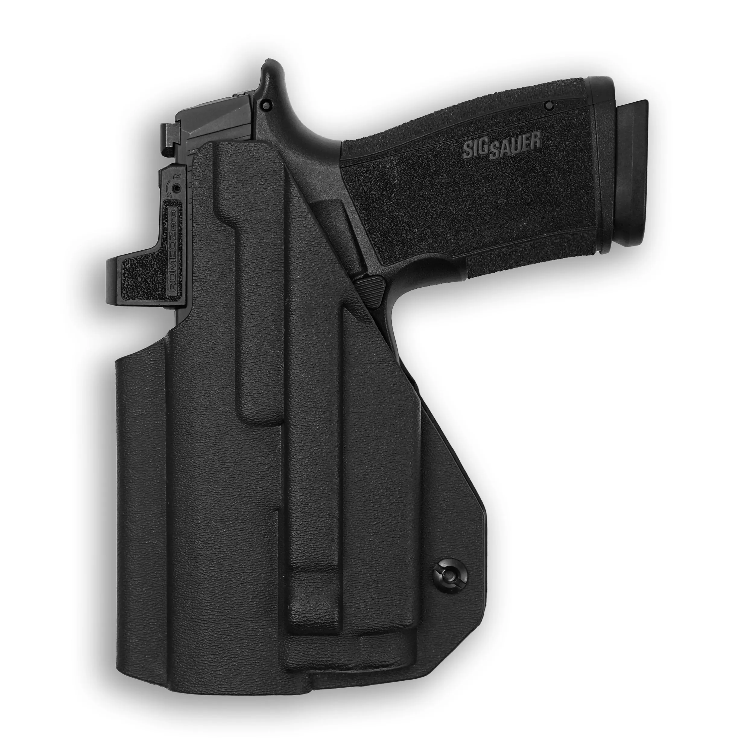 Sig Sauer P365 XMacro Comp with Olight Baldr RL Mini Light Red Dot Optic Cut IWB Holster