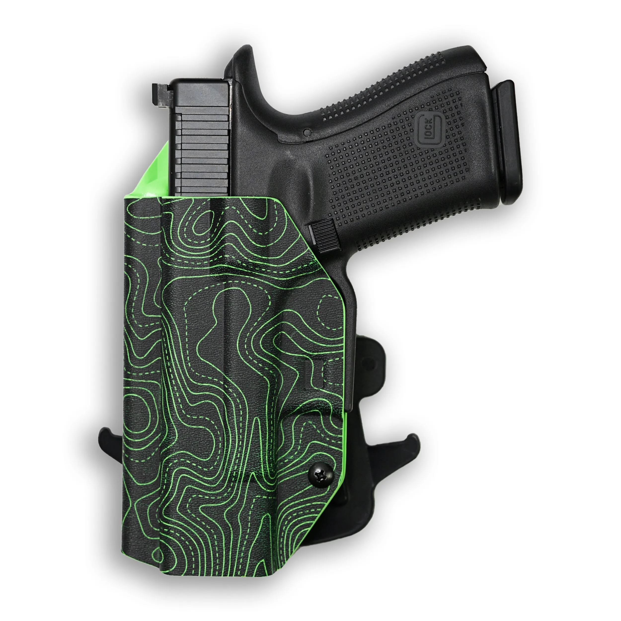 Smith & Wesson M&P 9C/40C / M2.0 3.5"/3.6" Compact Manual Safety with Streamlight TLR-7/7A/7X Light OWB Holster