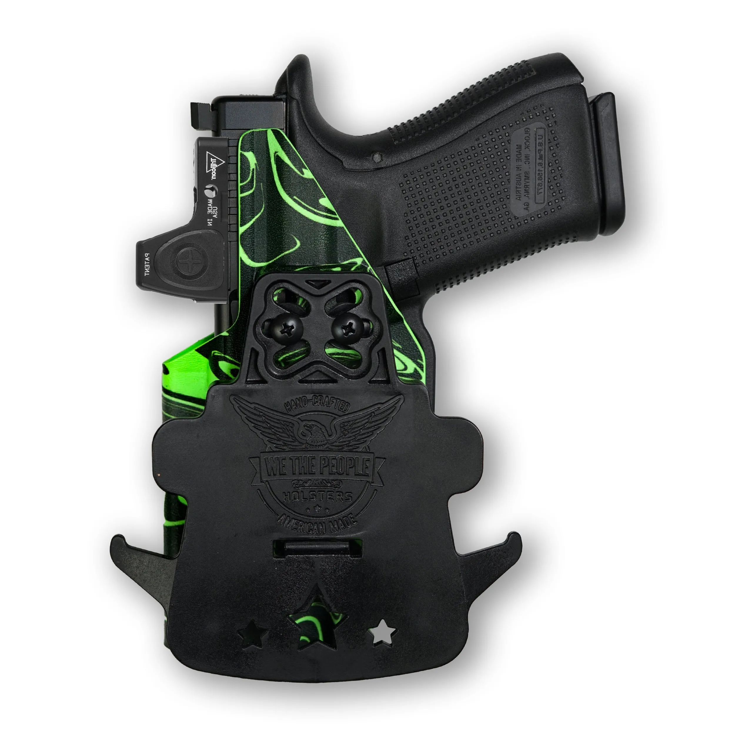 Smith & Wesson M&P 9C/40C / M2.0 3.5"/3.6" Compact Manual Safety with Streamlight TLR-7/7A/7X Light OWB Holster