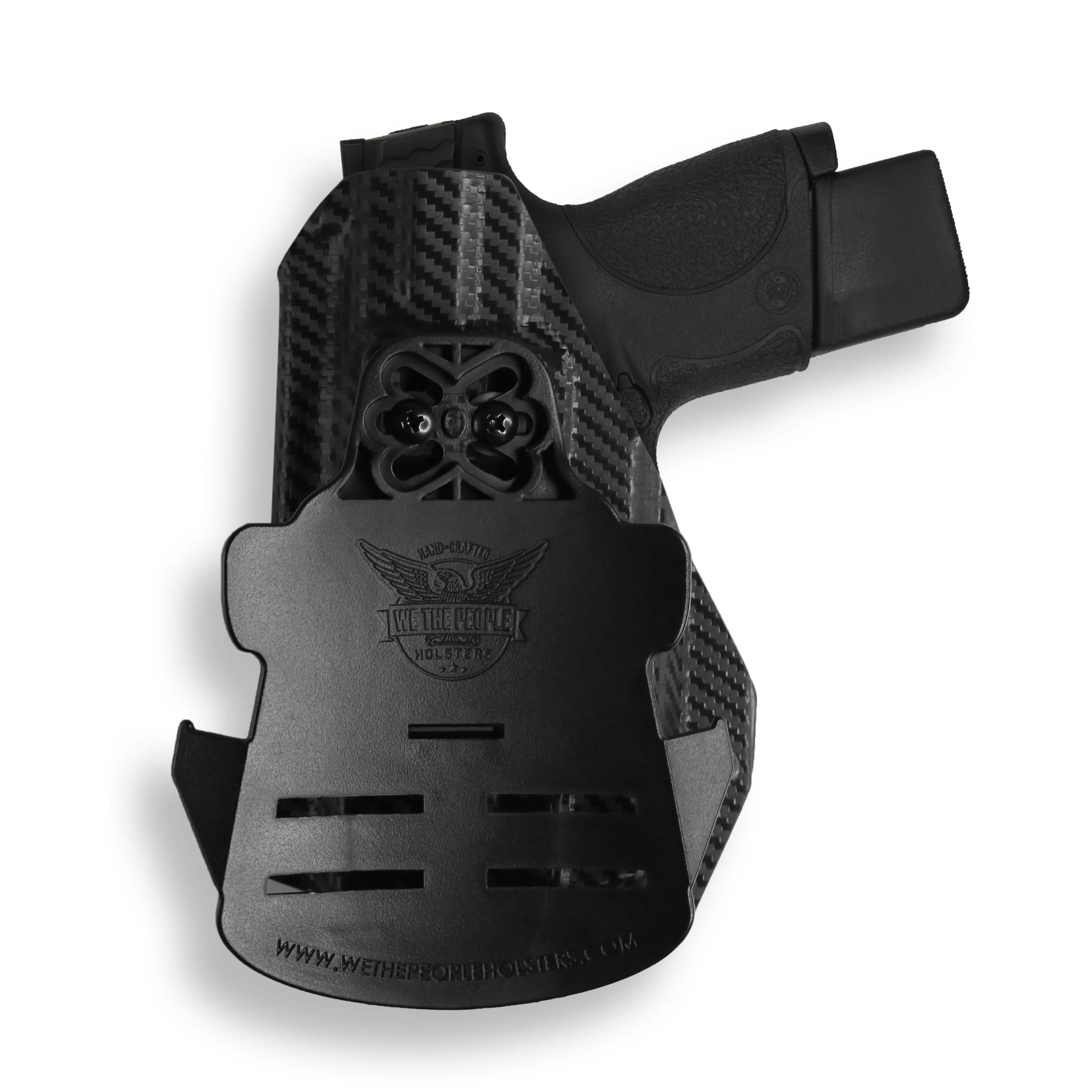 Smith & Wesson M&P 9C/40C / M2.0 3.5"/3.6" Compact Manual Safety with Streamlight TLR-7/7A/7X Light OWB Holster