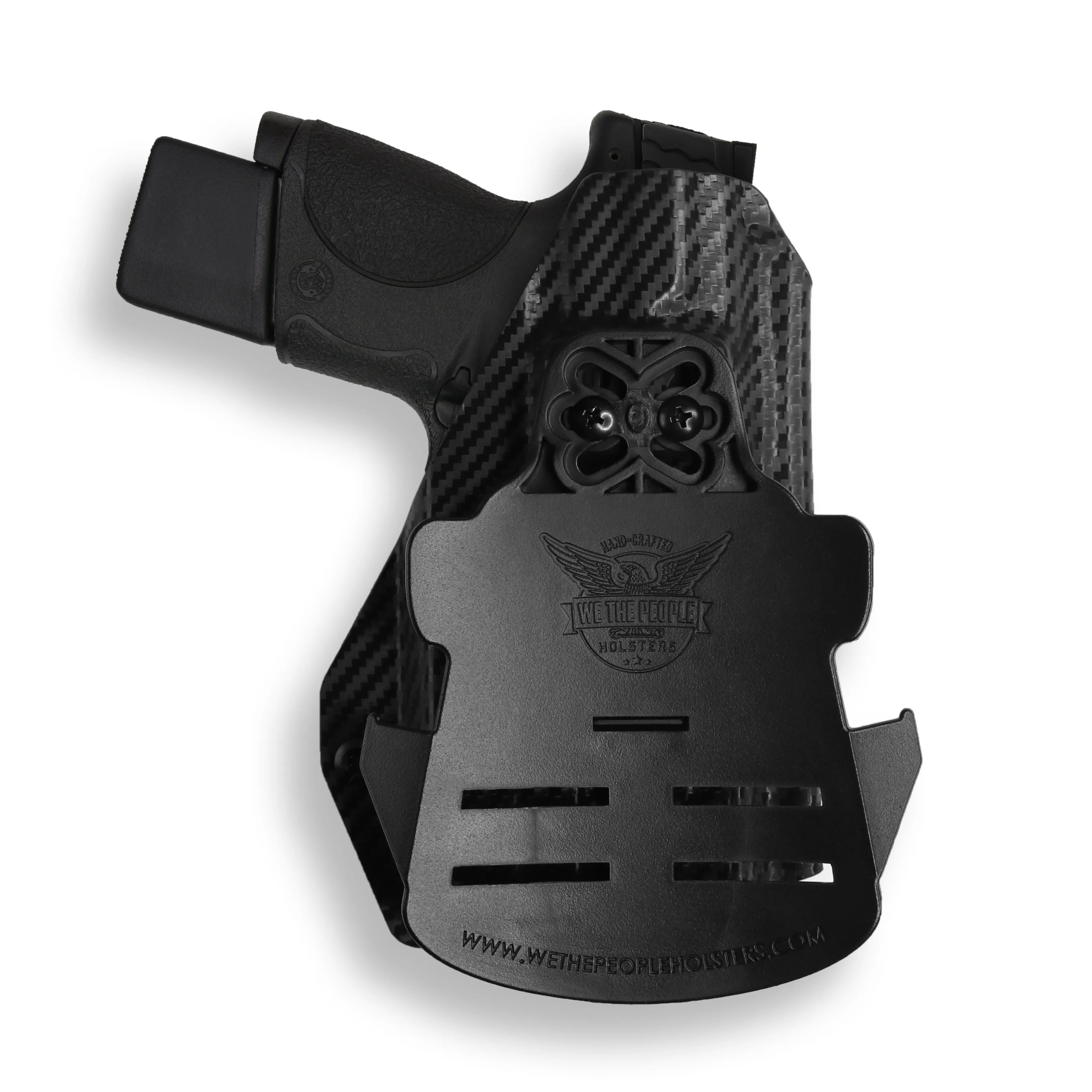 Smith & Wesson M&P 9C/40C / M2.0 3.5"/3.6" Compact Manual Safety with Streamlight TLR-7/7A/7X Light OWB Holster