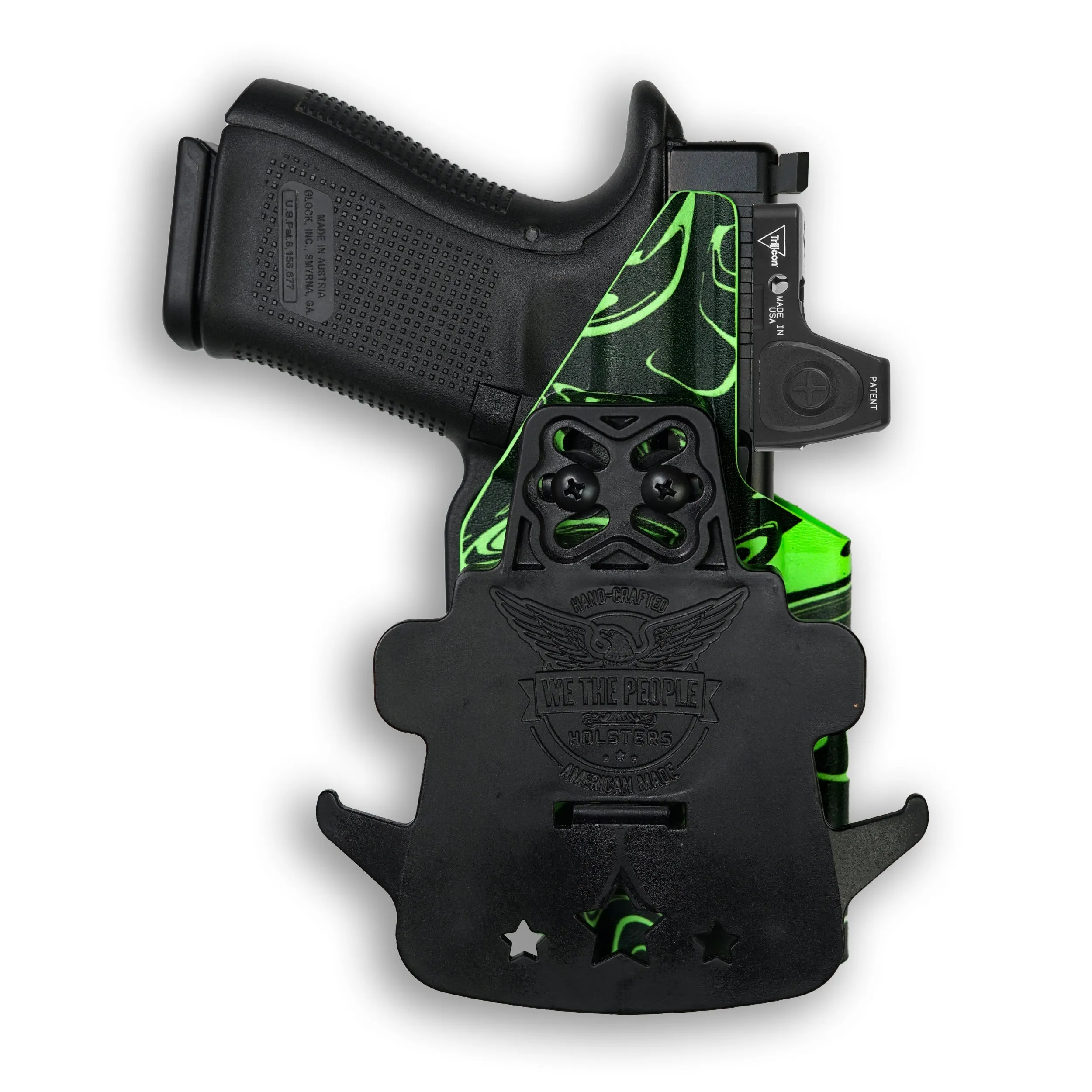 Smith & Wesson M&P 9C/40C / M2.0 3.5"/3.6" Compact Manual Safety with Streamlight TLR-7/7A/7X Light OWB Holster