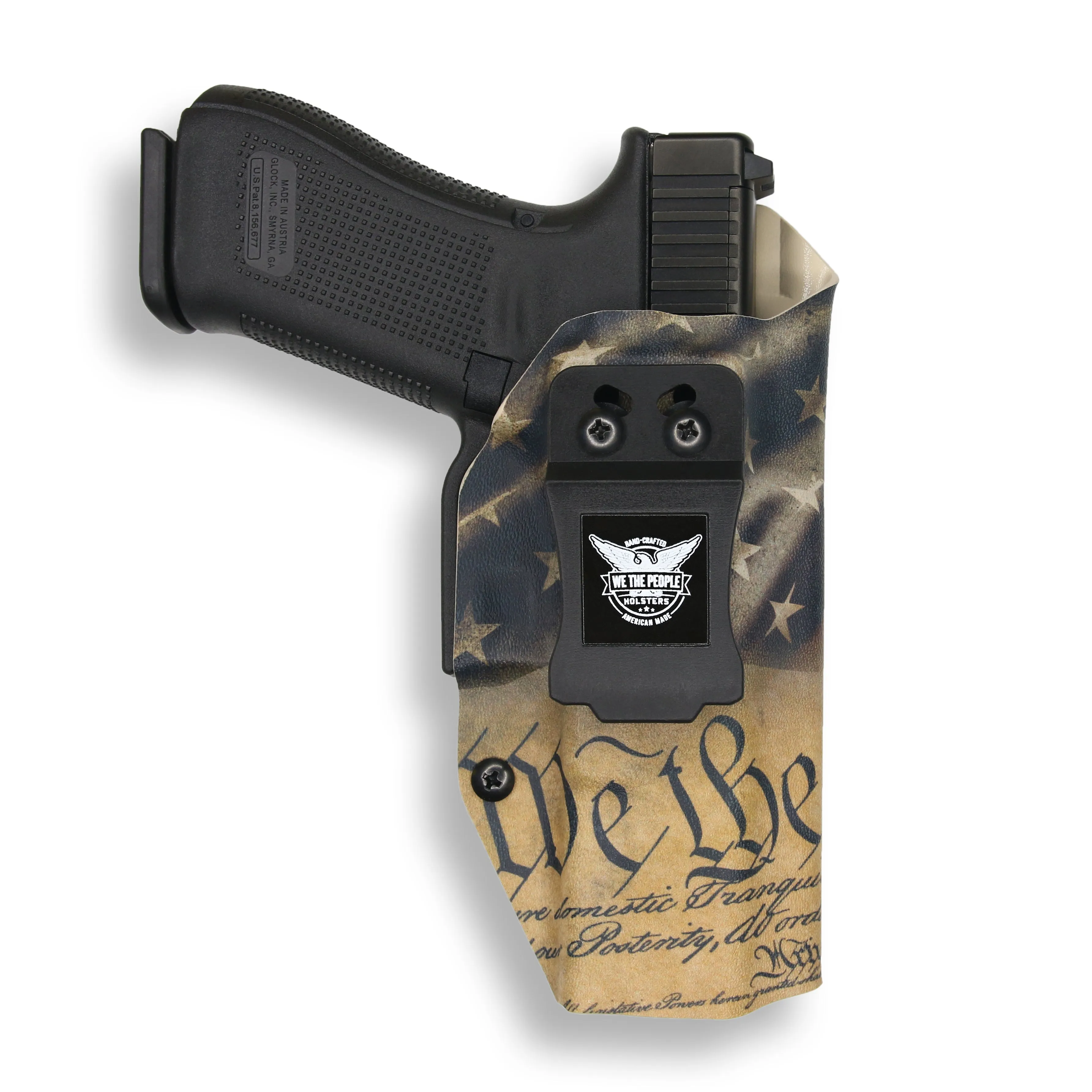 Smith & Wesson M&P 9C/40C / M2.0 3.5"/3.6" Compact Manual Safety with Streamlight TLR-8/8A Light IWB Holster