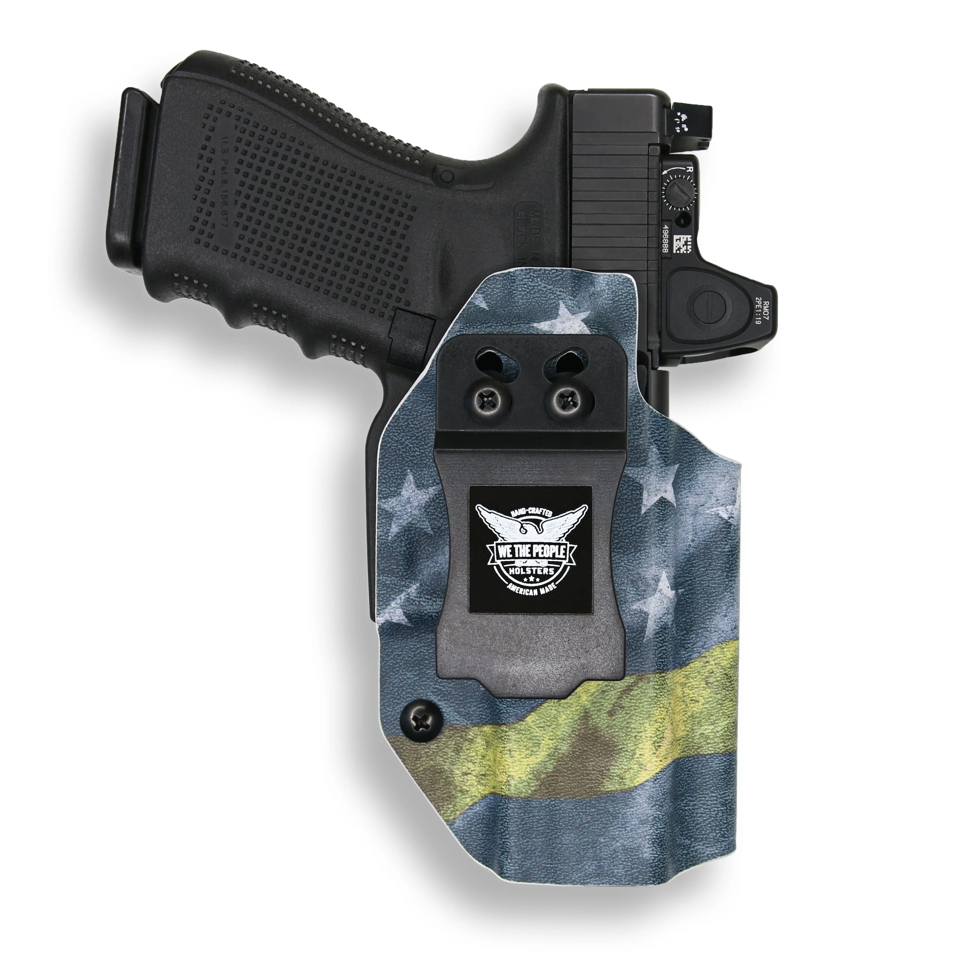 Smith & Wesson M&P 9C/40C / M2.0 3.5"/3.6" Compact Manual Safety with Streamlight TLR-8/8A Light Red Dot Optic Cut IWB Holster