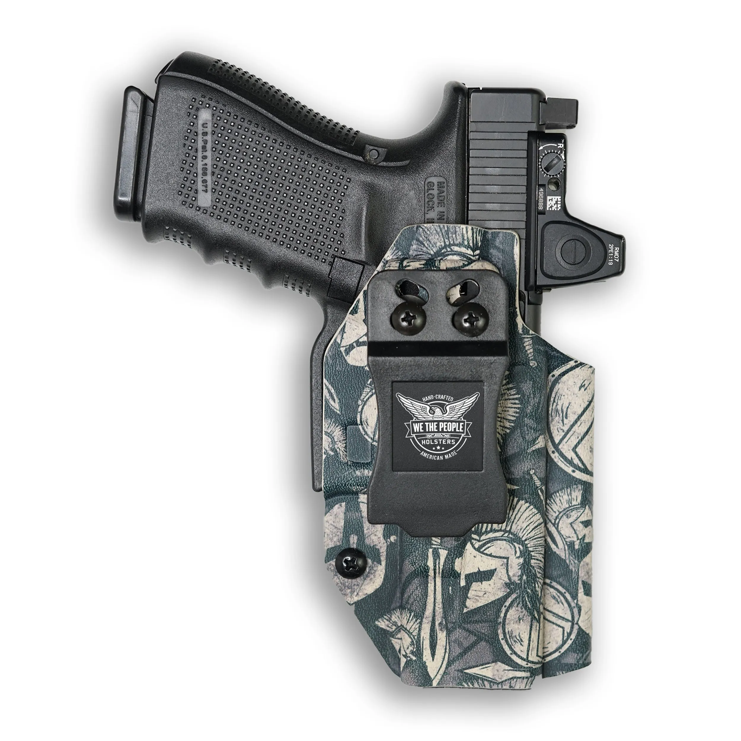 Smith & Wesson M&P 9C/40C / M2.0 3.5"/3.6" Compact Manual Safety with Streamlight TLR-8/8A Light Red Dot Optic Cut IWB Holster