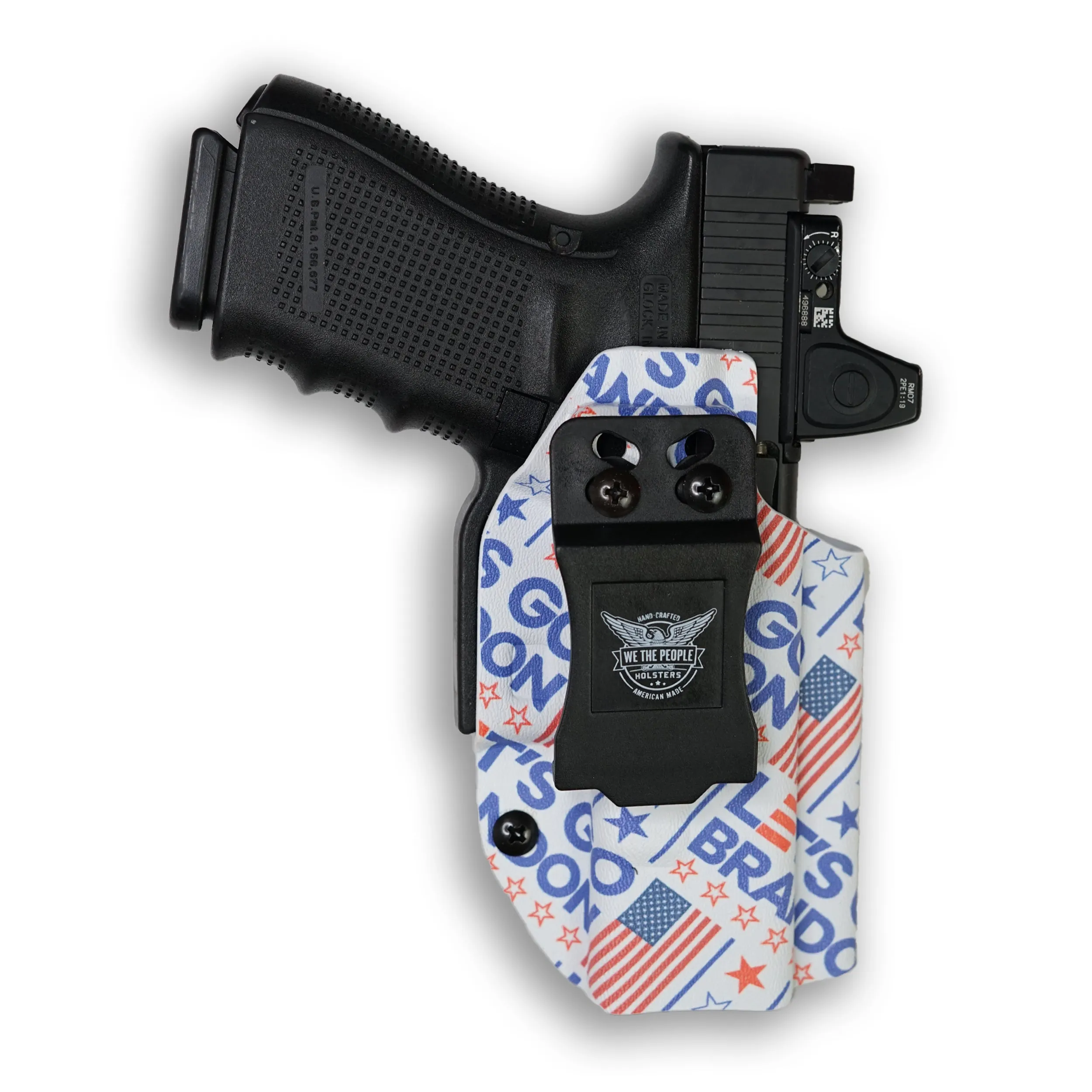 Smith & Wesson M&P 9C/40C / M2.0 3.5"/3.6" Compact Manual Safety with Streamlight TLR-8/8A Light Red Dot Optic Cut IWB Holster