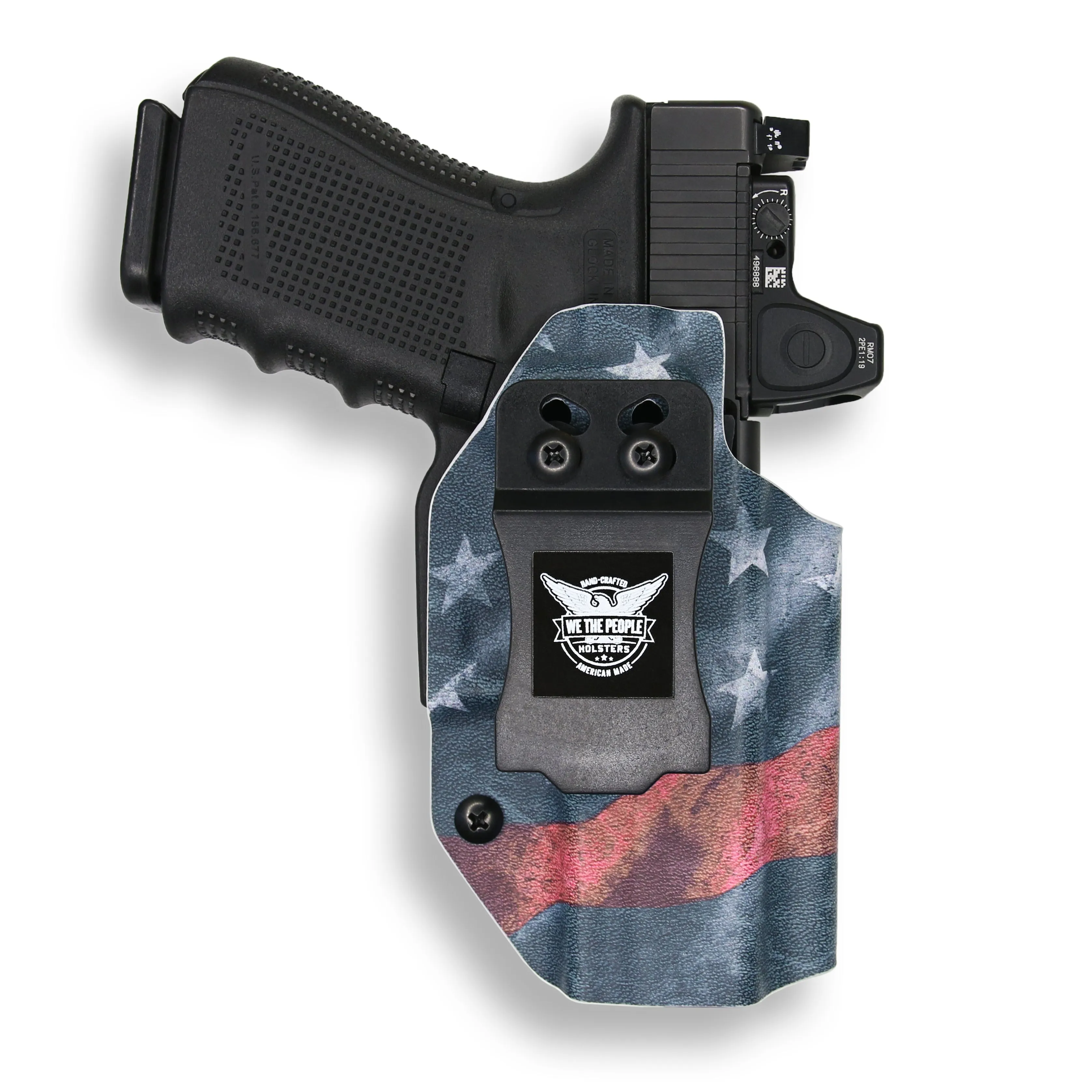 Smith & Wesson M&P 9C/40C / M2.0 3.5"/3.6" Compact Manual Safety with Streamlight TLR-8/8A Light Red Dot Optic Cut IWB Holster