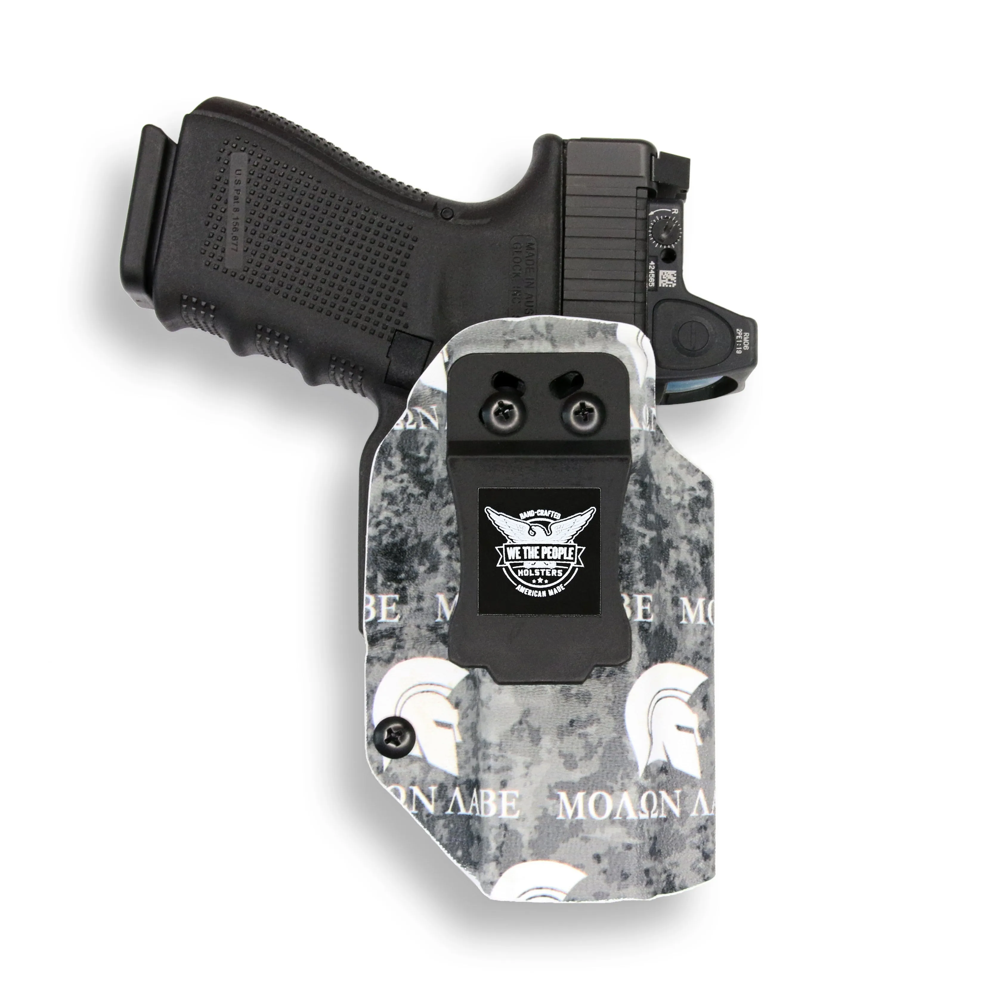 Smith & Wesson M&P 9C/40C / M2.0 3.5"/3.6" Compact Manual Safety with Streamlight TLR-8/8A Light Red Dot Optic Cut IWB Holster