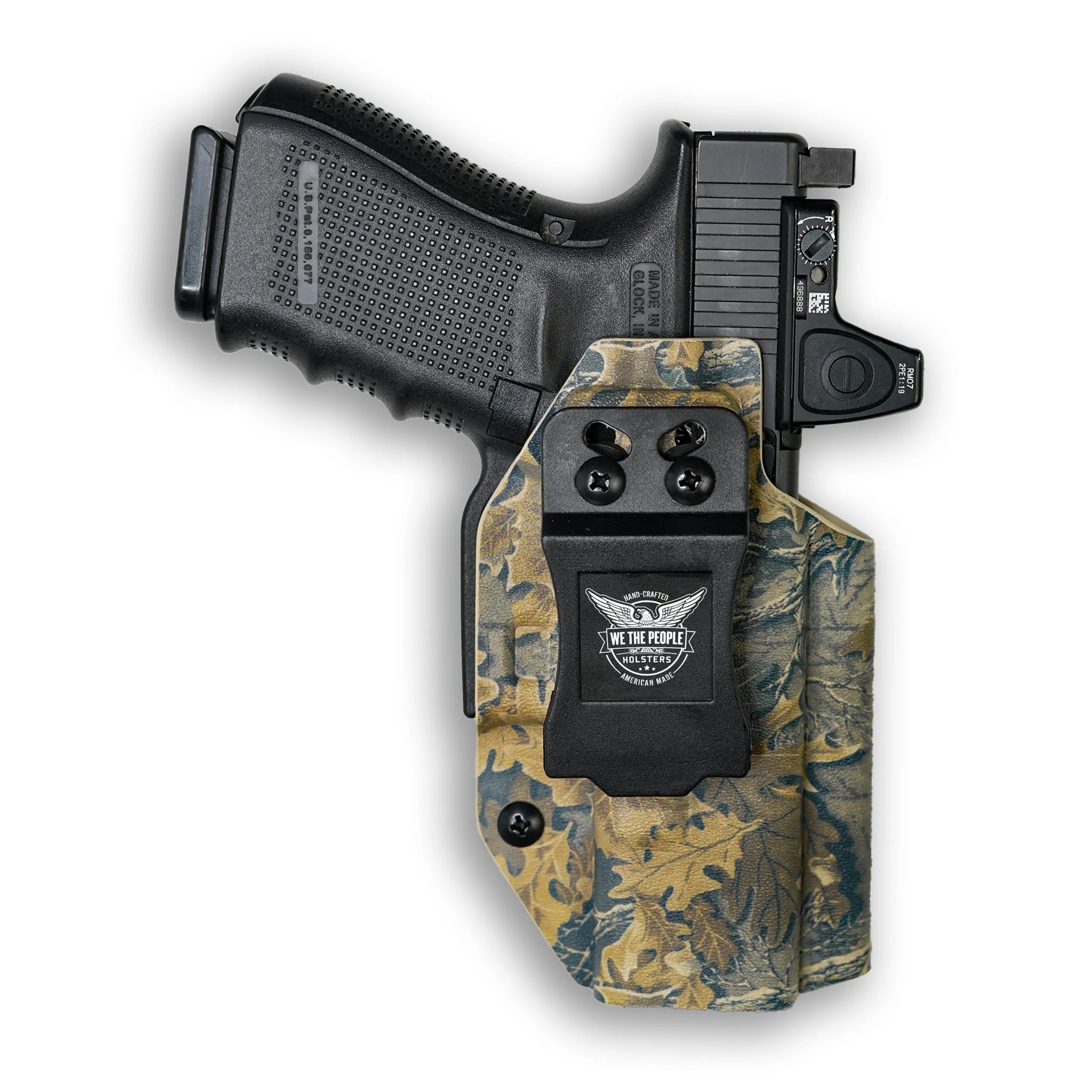 Smith & Wesson M&P 9C/40C / M2.0 3.5"/3.6" Compact Manual Safety with Streamlight TLR-8/8A Light Red Dot Optic Cut IWB Holster