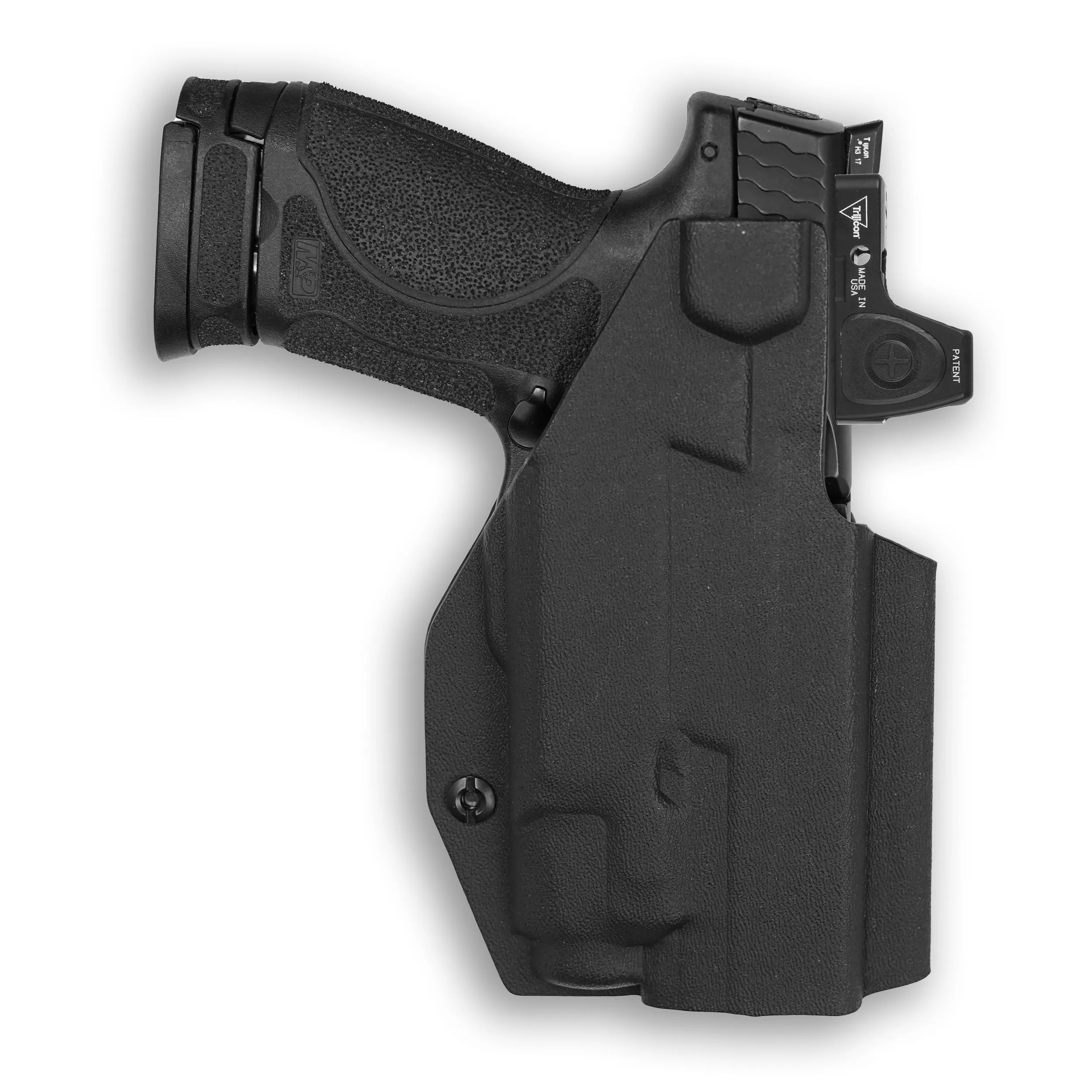 Smith & Wesson M&P 9C/40C / M2.0 3.5"/3.6" Compact Manual Safety with Streamlight TLR-8/8A Light Red Dot Optic Cut IWB Holster