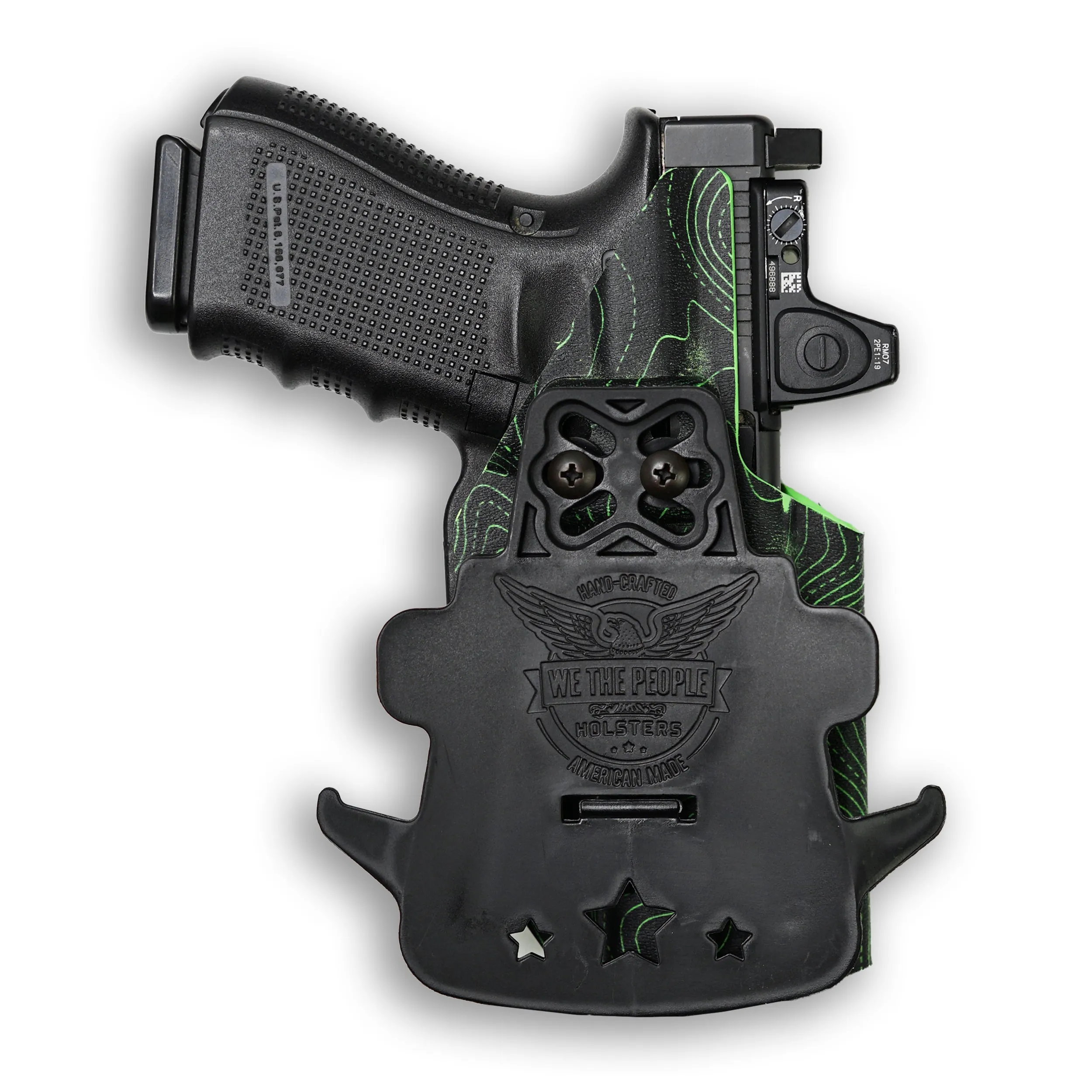 Smith & Wesson M&P 9C/40C / M2.0 3.5"/3.6" Compact Manual Safety with Streamlight TLR-8/8A Light Red Dot Optic Cut OWB Holster