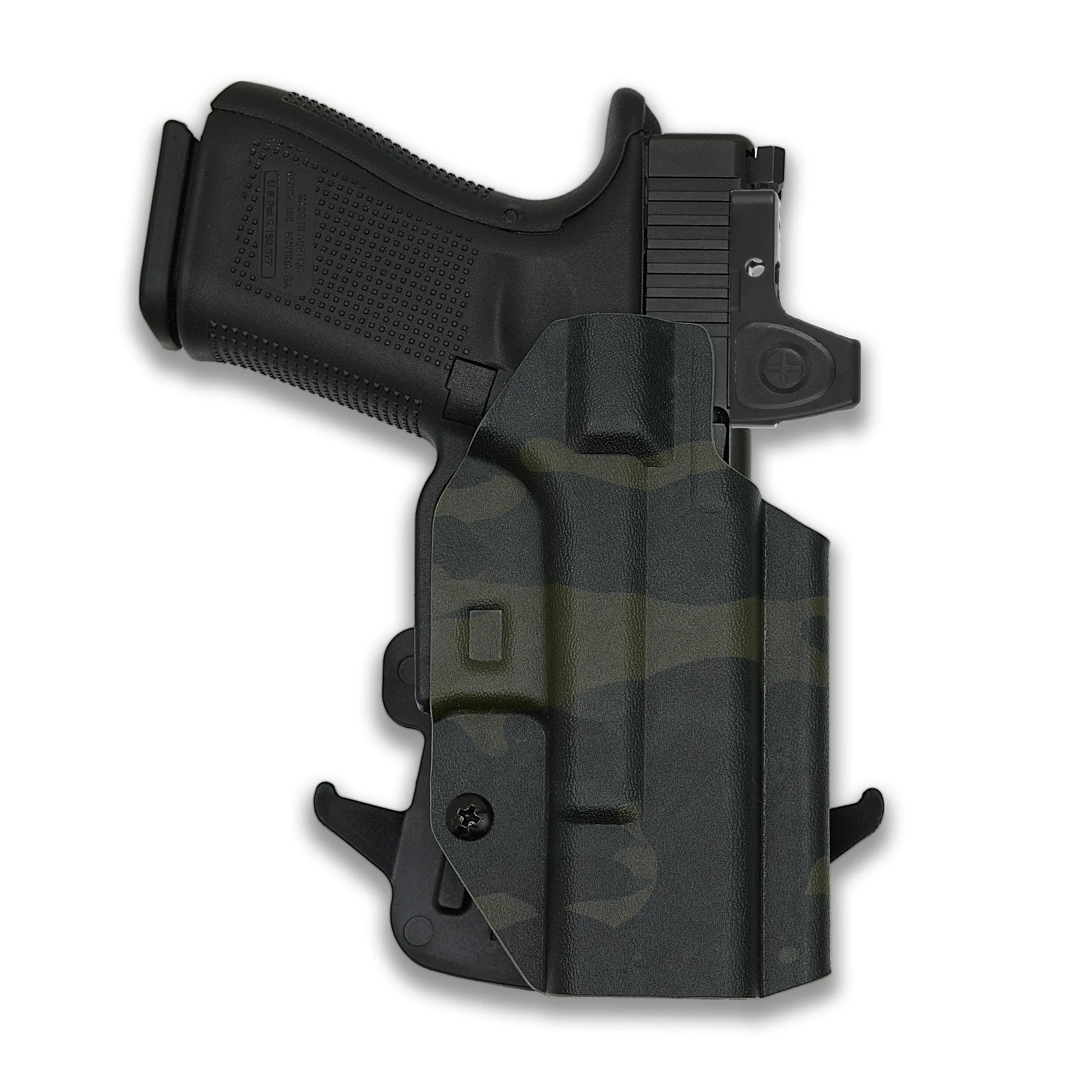 Smith & Wesson M&P 9C/40C / M2.0 3.5"/3.6" Compact Manual Safety with Streamlight TLR-8/8A Light Red Dot Optic Cut OWB Holster