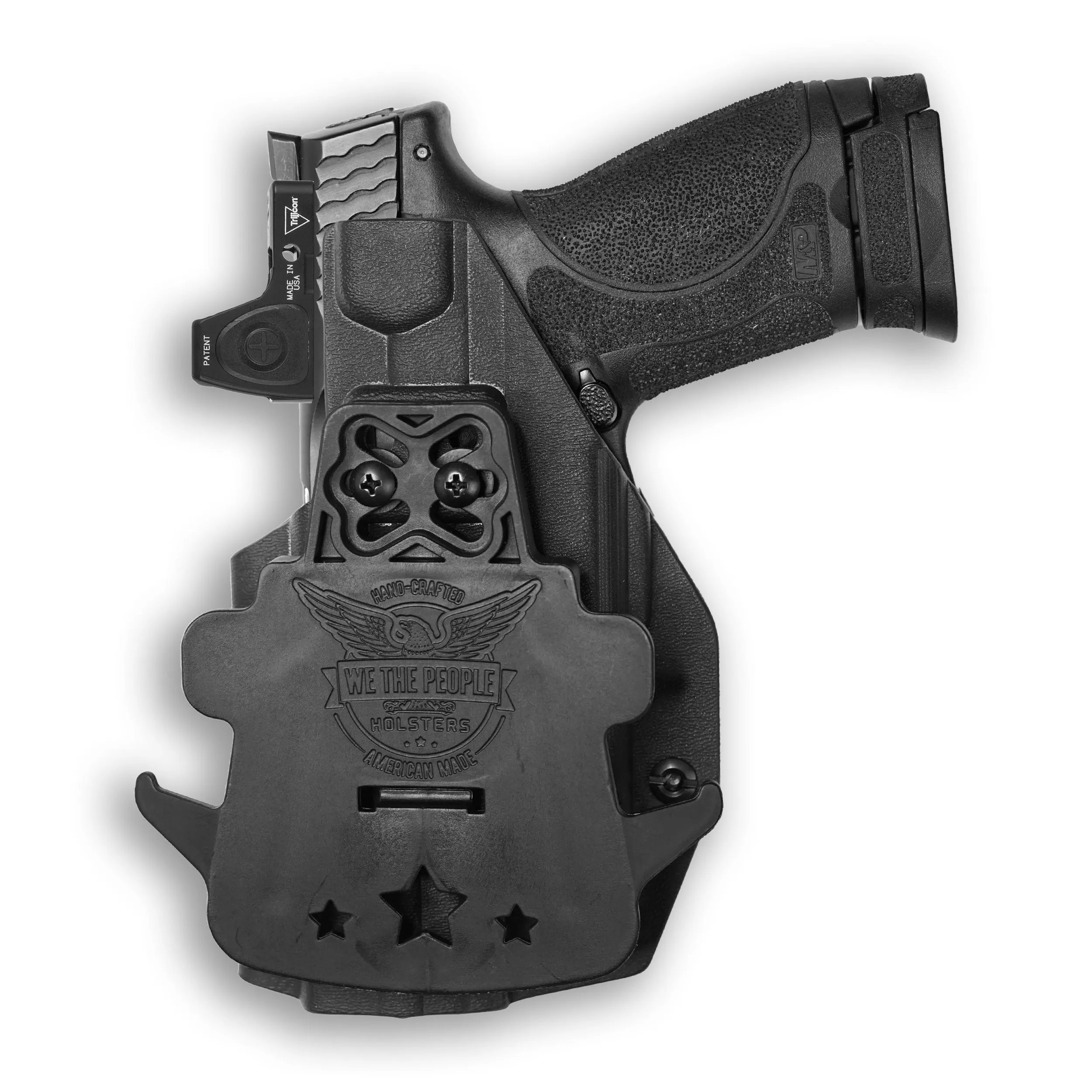 Smith & Wesson M&P 9C/40C / M2.0 3.5"/3.6" Compact Manual Safety with Streamlight TLR-8/8A Light Red Dot Optic Cut OWB Holster