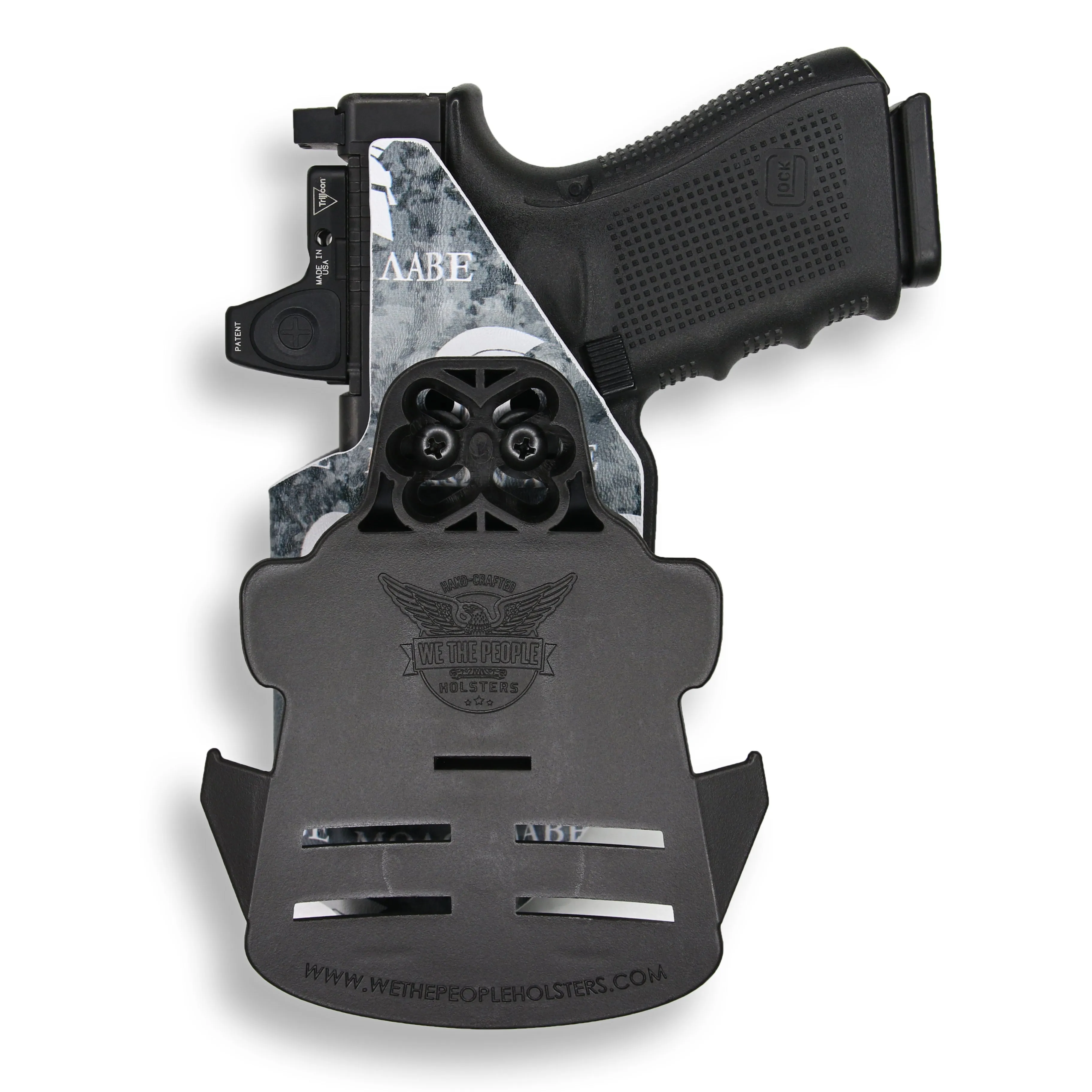 Smith & Wesson M&P 9C/40C / M2.0 3.5"/3.6" Compact Manual Safety with Streamlight TLR-8/8A Light Red Dot Optic Cut OWB Holster