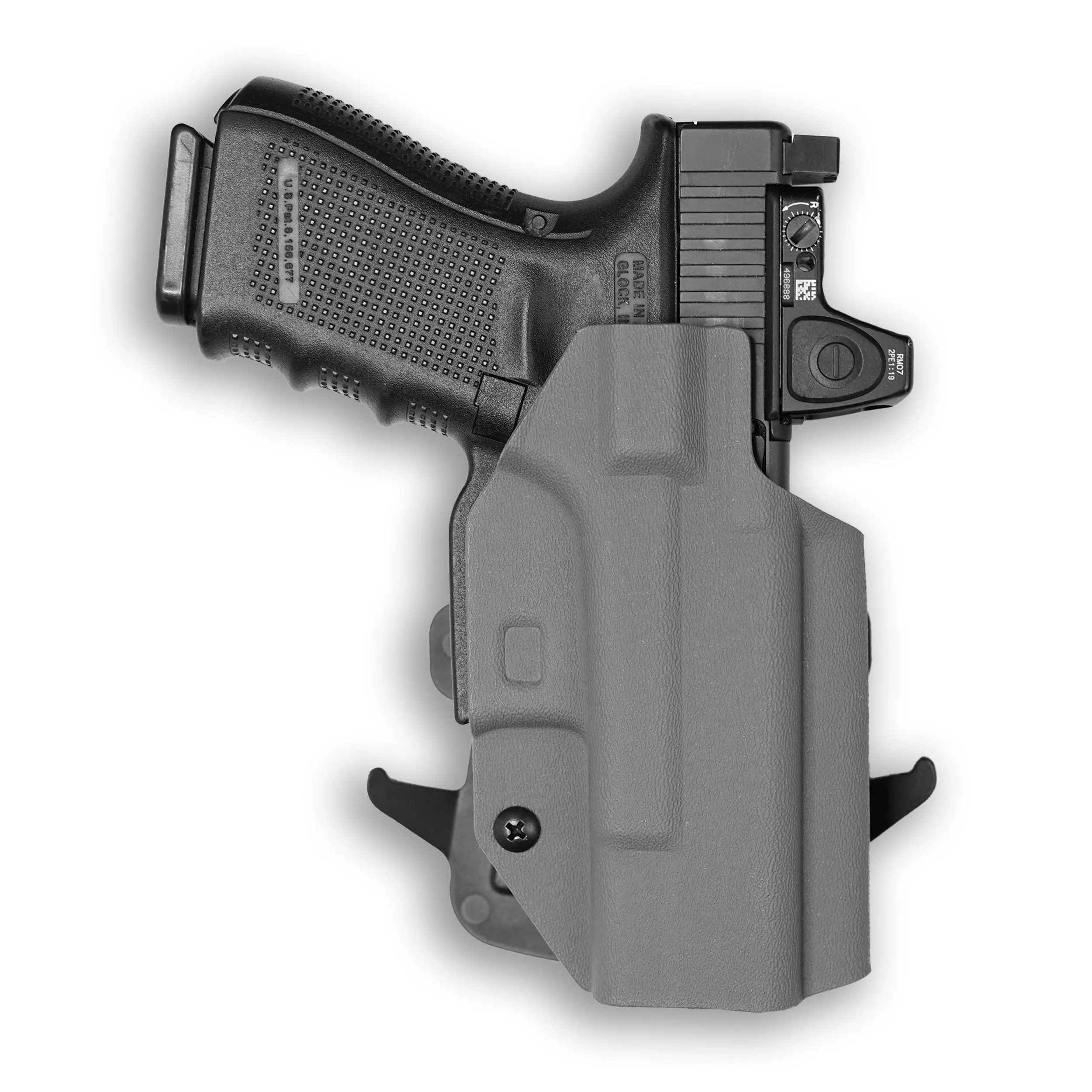 Smith & Wesson M&P 9C/40C / M2.0 3.5"/3.6" Compact Manual Safety with Streamlight TLR-8/8A Light Red Dot Optic Cut OWB Holster