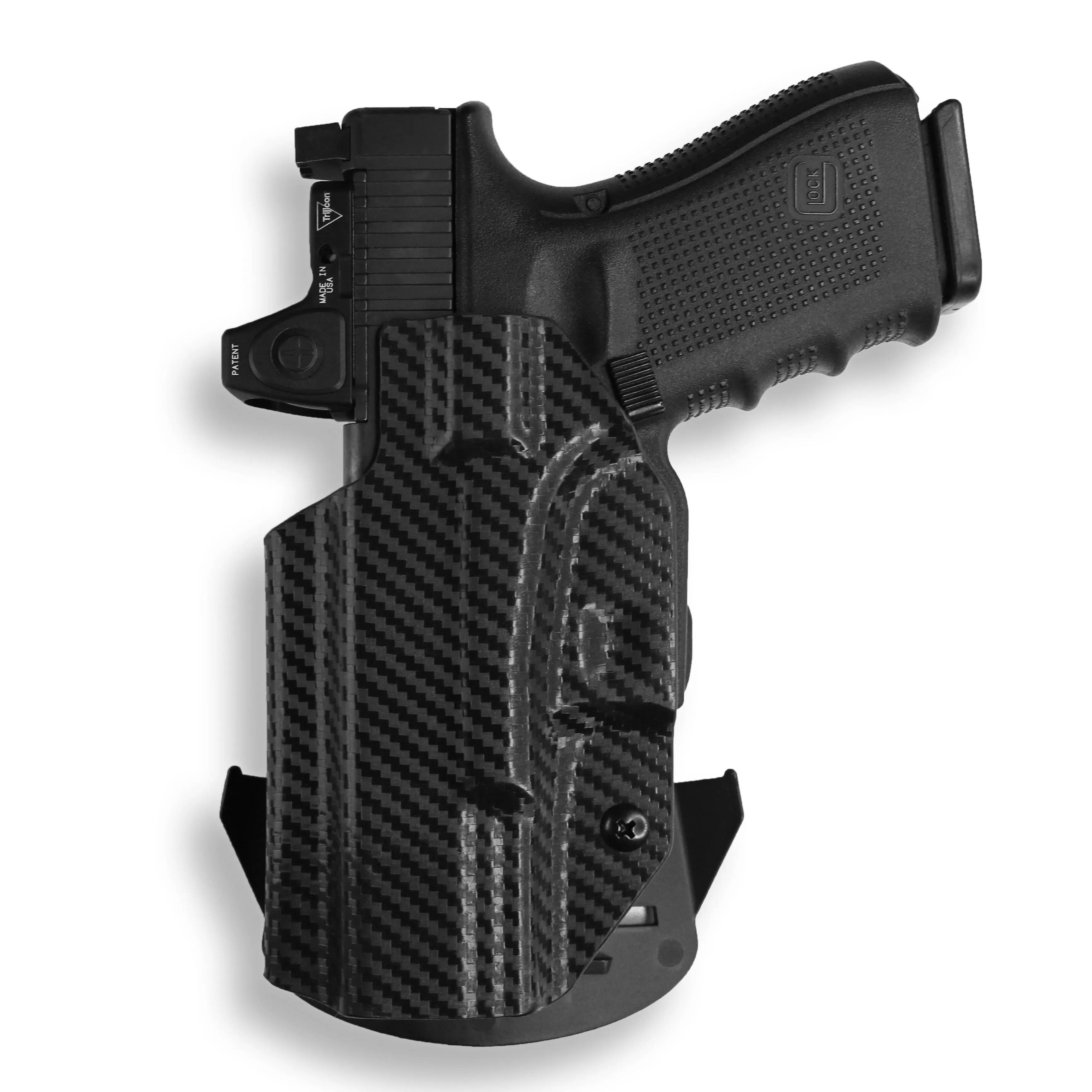 Smith & Wesson M&P 9C/40C / M2.0 3.5"/3.6" Compact Manual Safety with Streamlight TLR-8/8A Light Red Dot Optic Cut OWB Holster