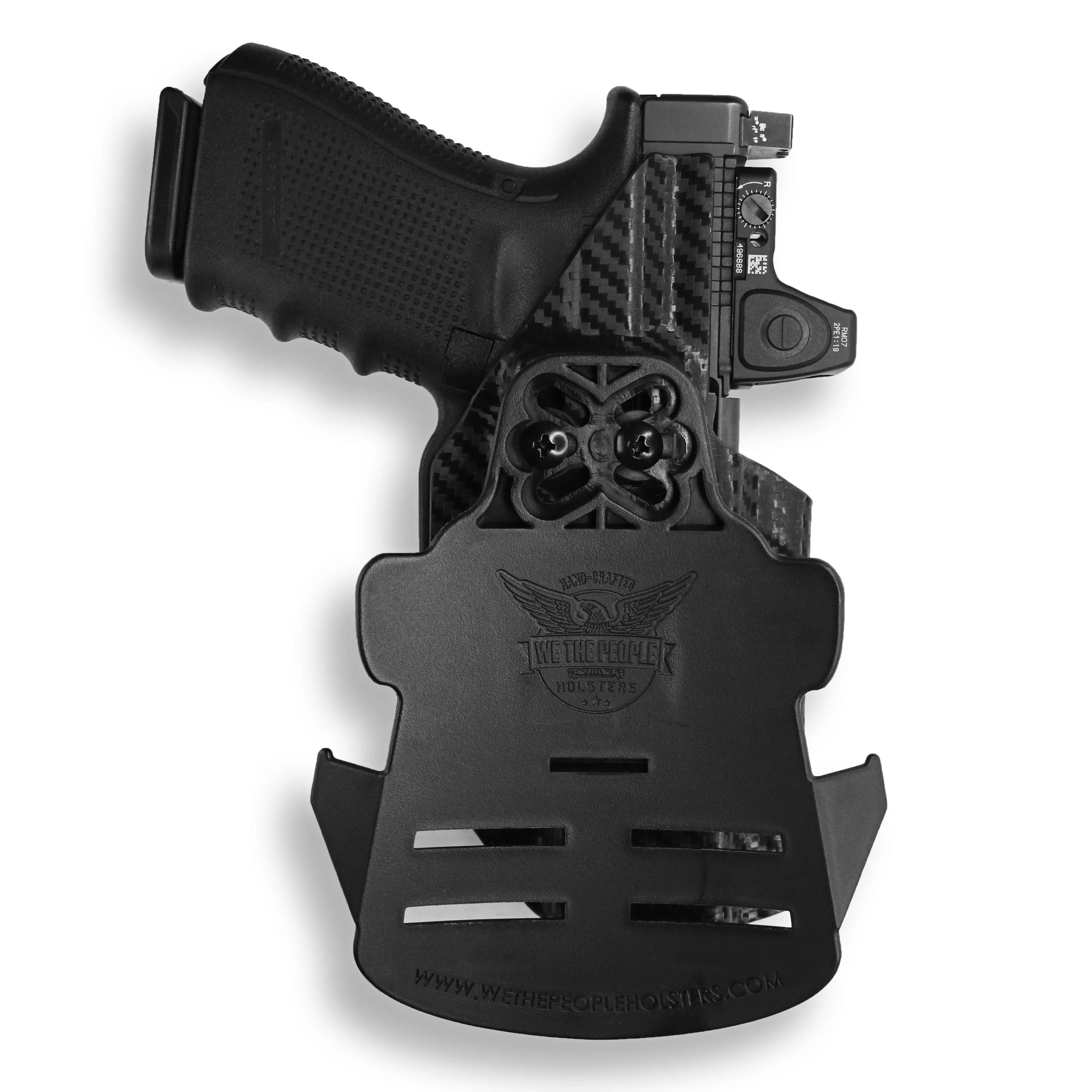 Smith & Wesson M&P 9C/40C / M2.0 3.5"/3.6" Compact Manual Safety with Streamlight TLR-8/8A Light Red Dot Optic Cut OWB Holster