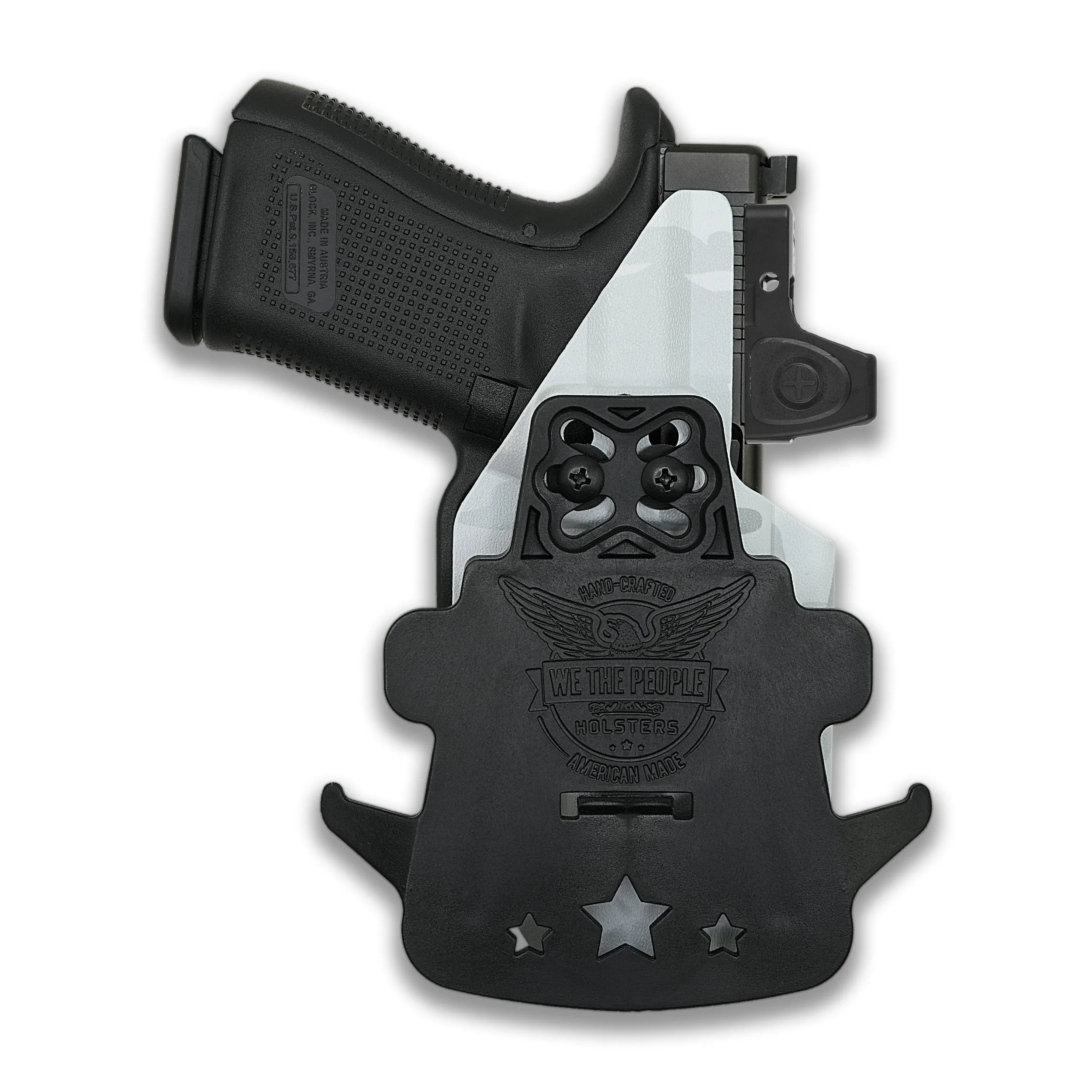 Smith & Wesson M&P 9C/40C / M2.0 3.5"/3.6" Compact Manual Safety with Streamlight TLR-8/8A Light Red Dot Optic Cut OWB Holster