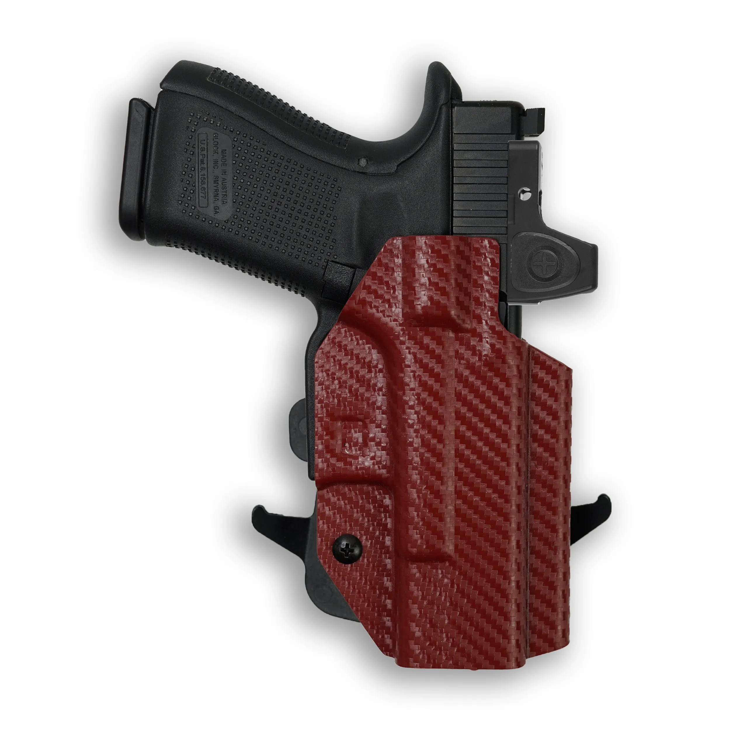 Smith & Wesson M&P 9C/40C / M2.0 3.5"/3.6" Compact Manual Safety with Streamlight TLR-8/8A Light Red Dot Optic Cut OWB Holster