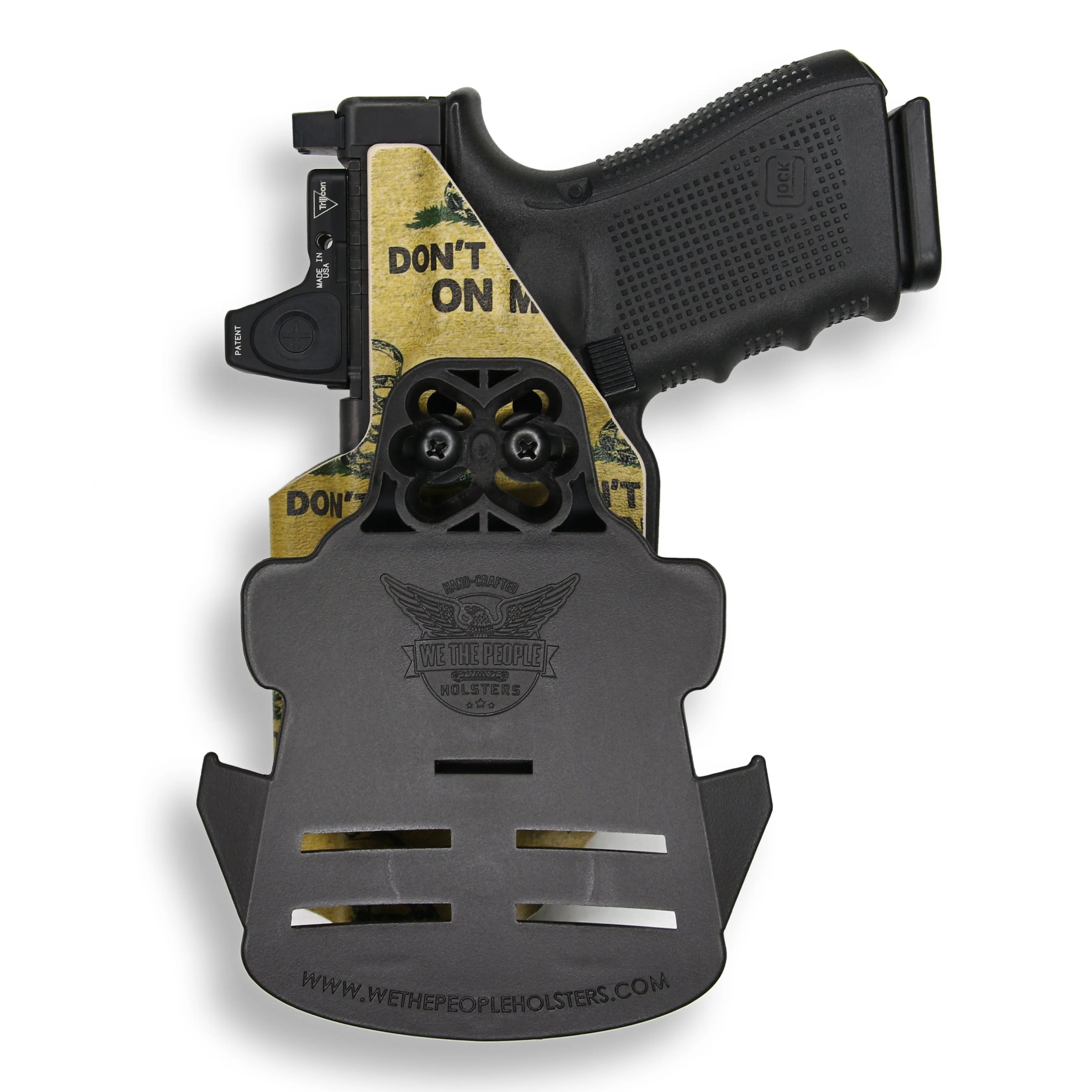 Smith & Wesson M&P 9C/40C / M2.0 3.5"/3.6" Compact Manual Safety with Streamlight TLR-8/8A Light Red Dot Optic Cut OWB Holster