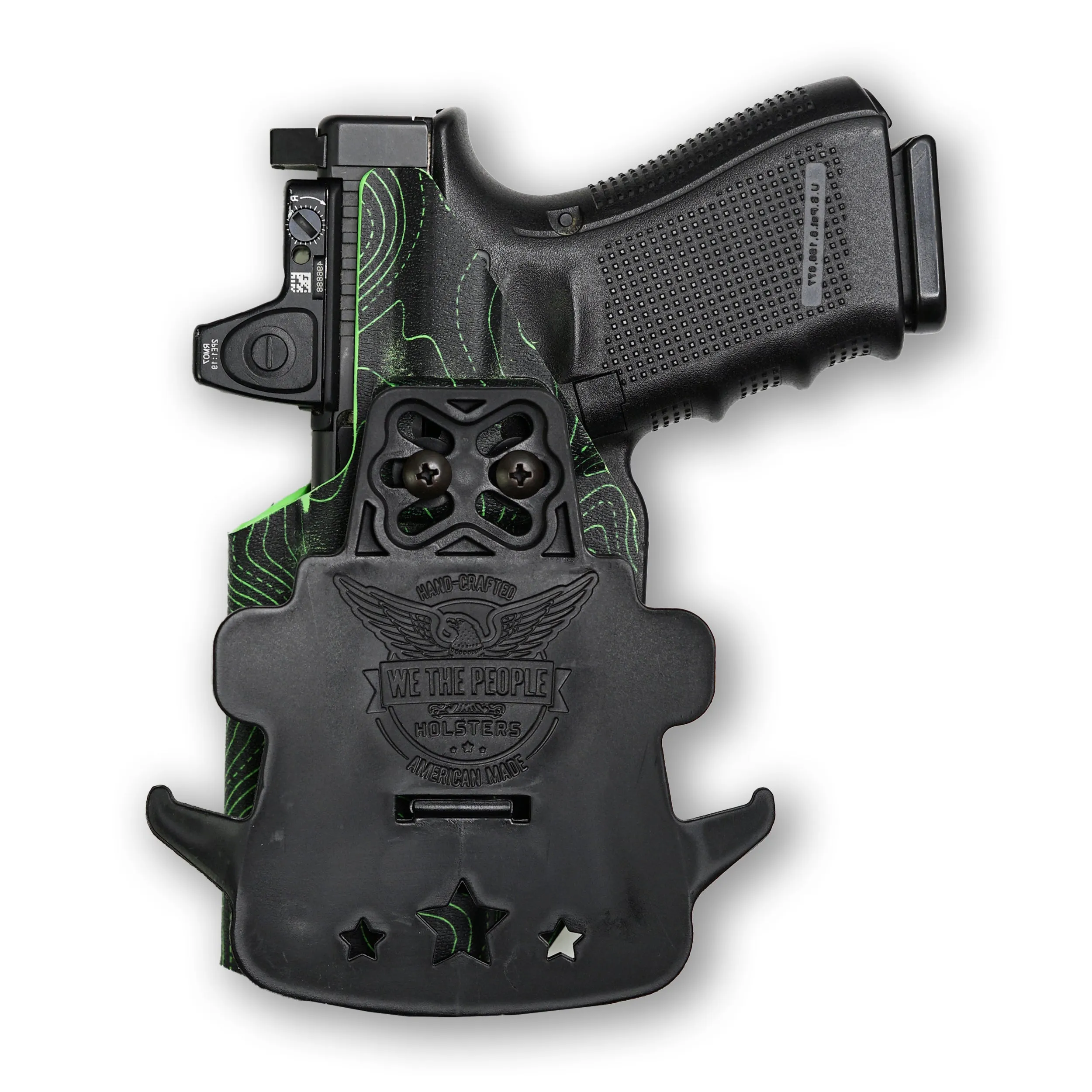 Smith & Wesson M&P 9C/40C / M2.0 3.5"/3.6" Compact Manual Safety with Streamlight TLR-8/8A Light Red Dot Optic Cut OWB Holster