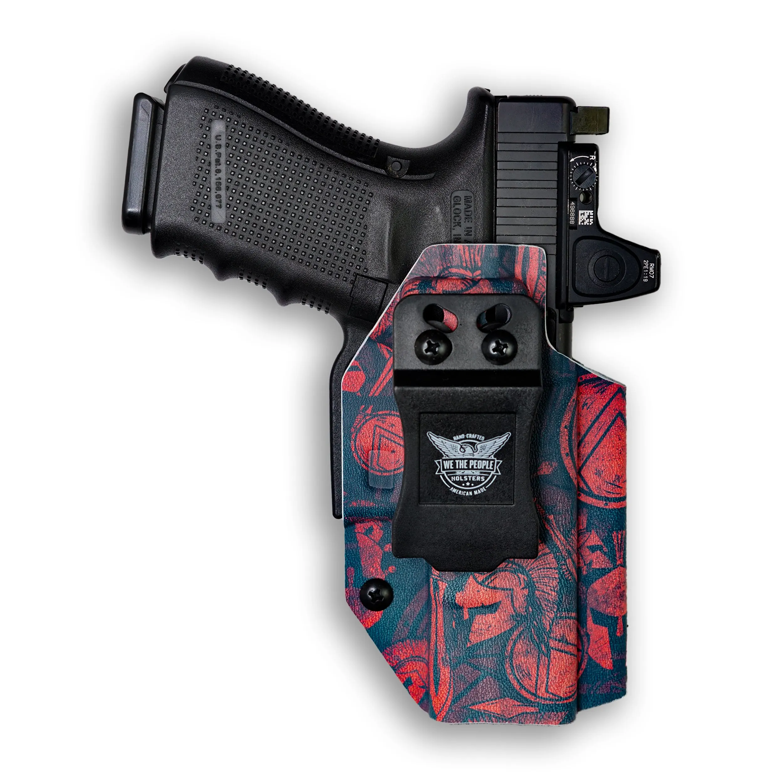 Smith & Wesson M&P 9C/40C / M2.0 3.5"/3.6" Compact with Streamlight TLR-8/8A Light Red Dot Optic Cut IWB Holster