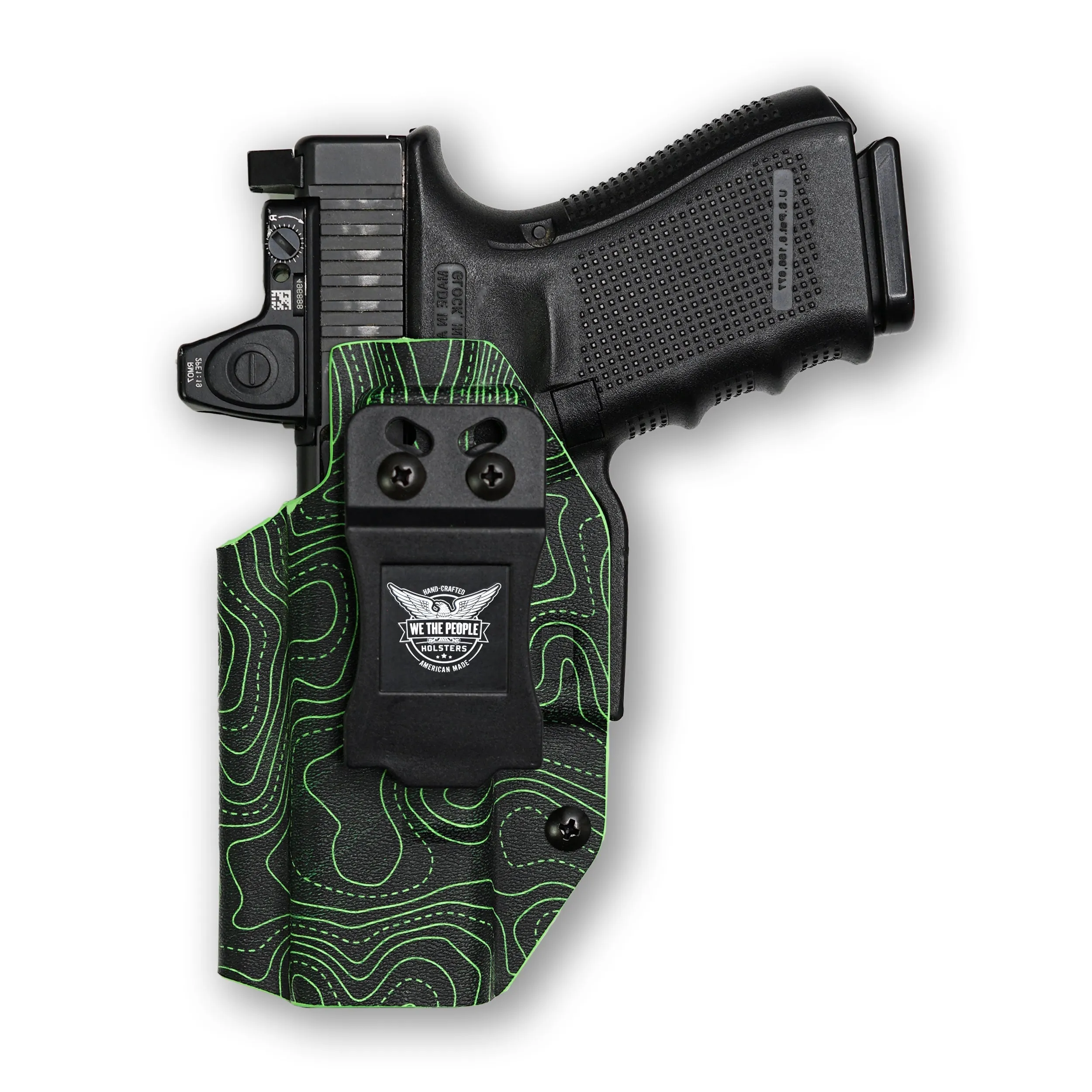 Smith & Wesson M&P 9C/40C / M2.0 3.5"/3.6" Compact with Streamlight TLR-8/8A Light Red Dot Optic Cut IWB Holster