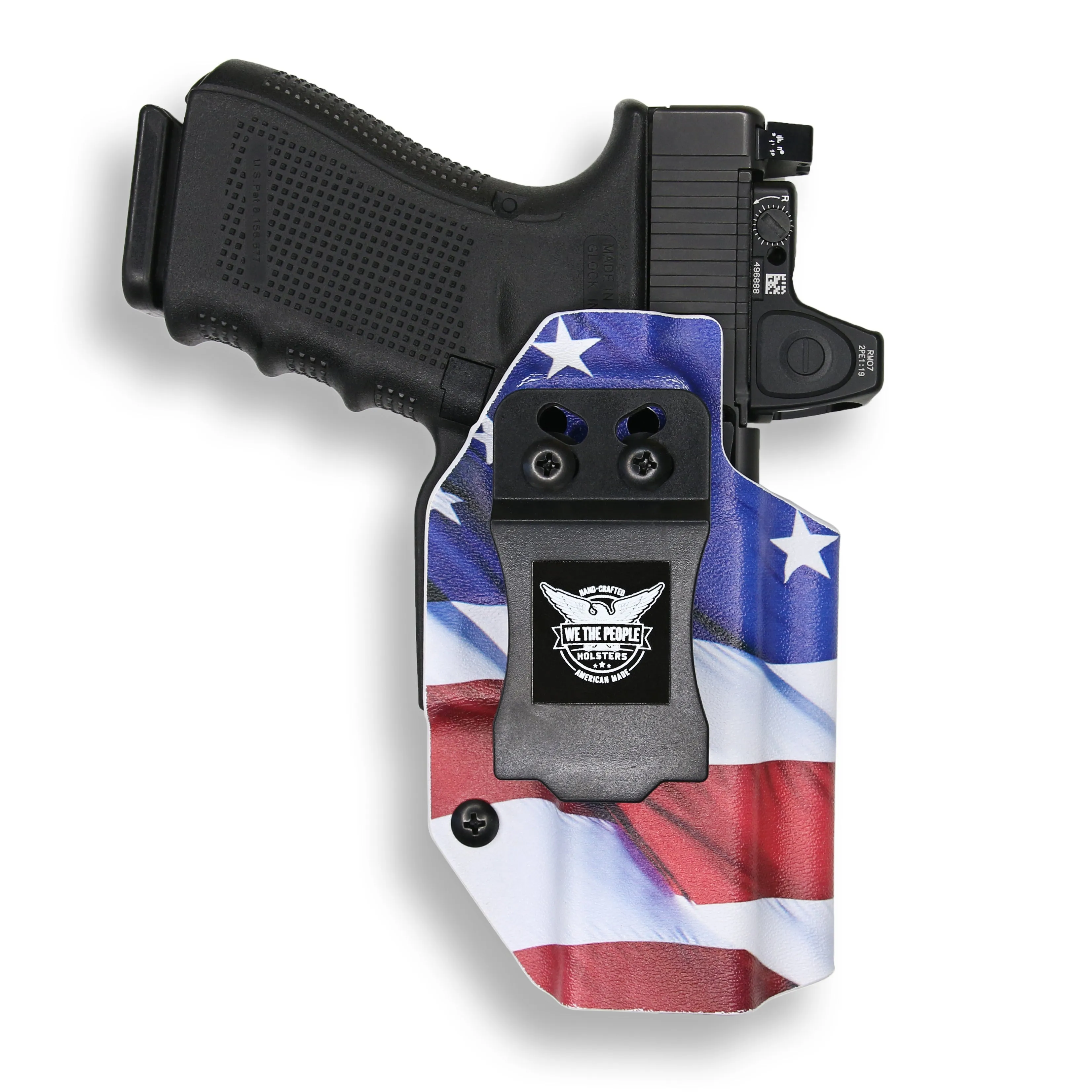 Smith & Wesson M&P 9C/40C / M2.0 3.5"/3.6" Compact with Streamlight TLR-8/8A Light Red Dot Optic Cut IWB Holster