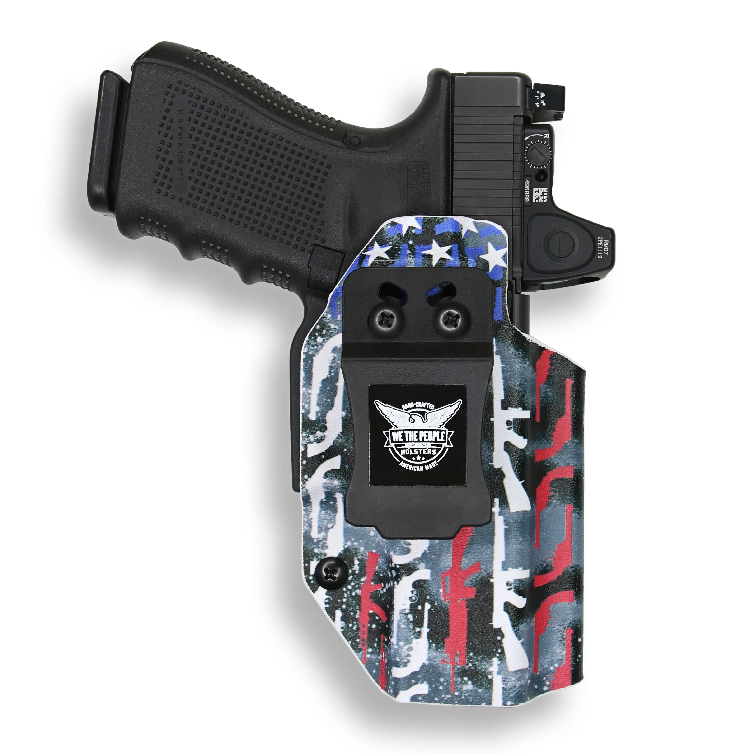 Smith & Wesson M&P 9C/40C / M2.0 3.5"/3.6" Compact with Streamlight TLR-8/8A Light Red Dot Optic Cut IWB Holster