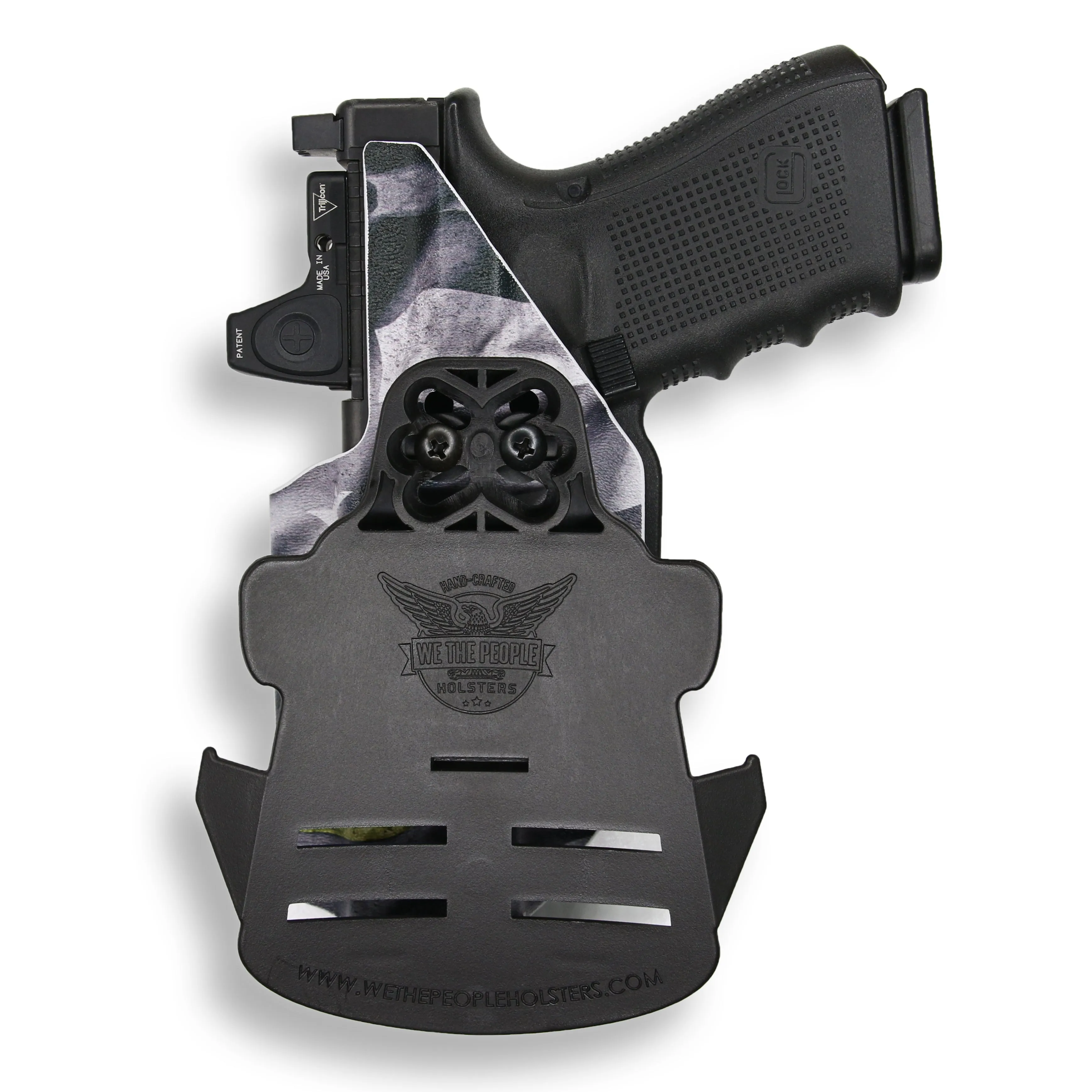 Smith & Wesson M&P / M2.0 4"/4.25" Compact 9/40 Manual Safety with Streamlight TLR-7/7A/7X Light Red Dot Optic Cut OWB Holster