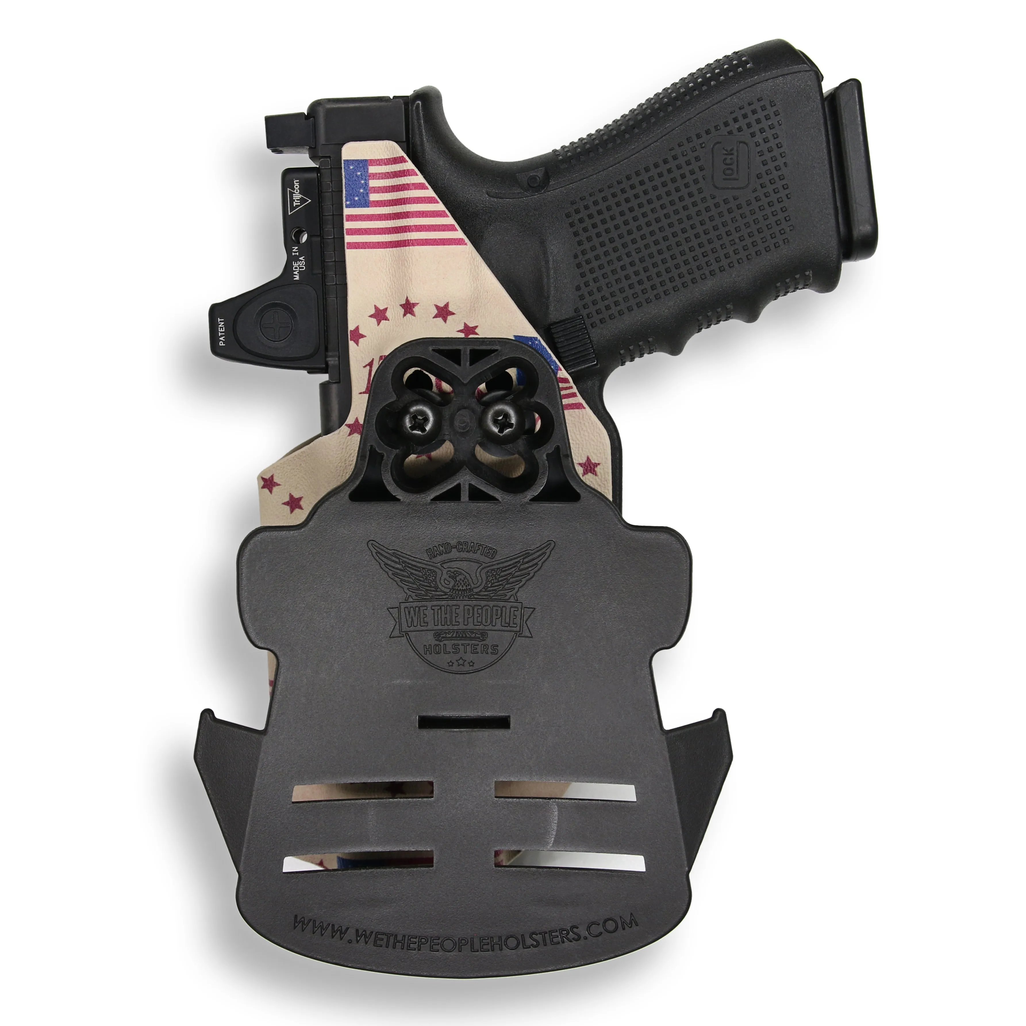 Smith & Wesson M&P / M2.0 4"/4.25" Compact 9/40 Manual Safety with Streamlight TLR-7/7A/7X Light Red Dot Optic Cut OWB Holster