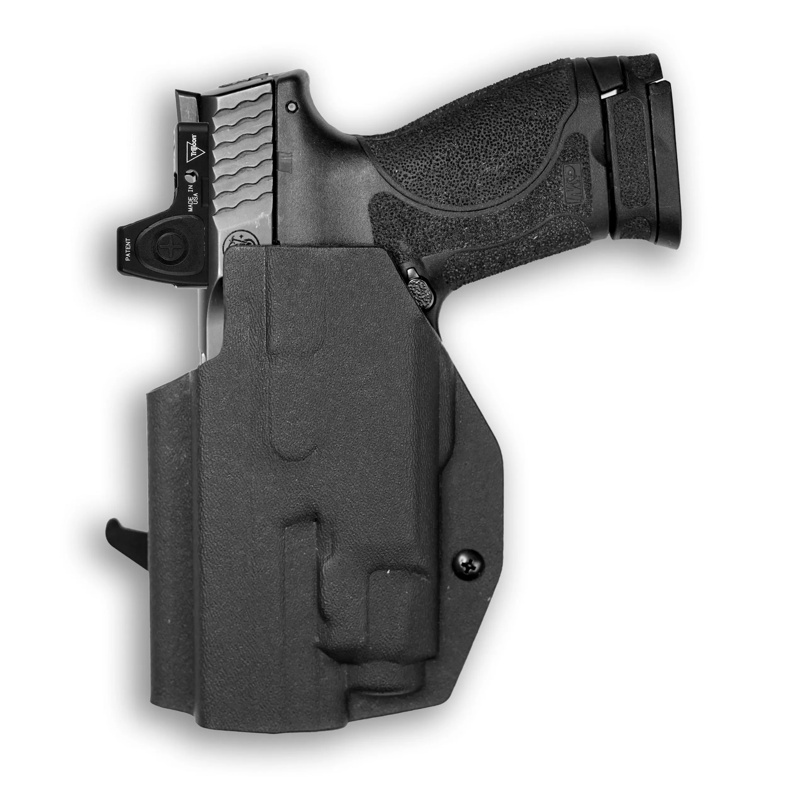 Smith & Wesson M&P / M2.0 4"/4.25" Compact 9/40 Manual Safety with Streamlight TLR-7/7A/7X Light Red Dot Optic Cut OWB Holster