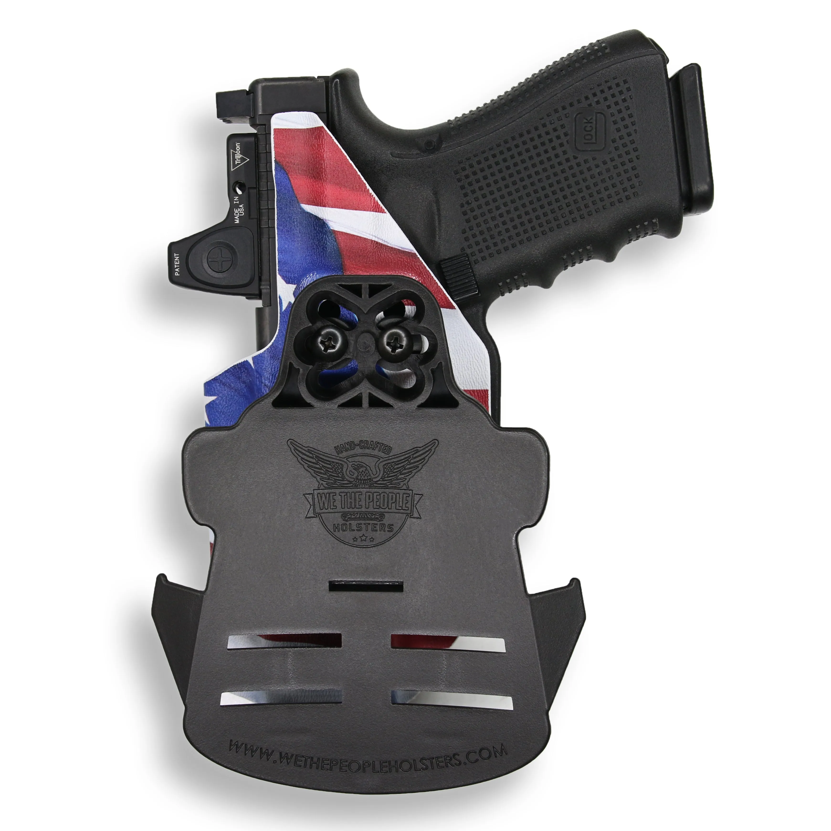 Smith & Wesson M&P / M2.0 4"/4.25" Compact 9/40 with Olight Baldr S Light Red Dot Optic Cut OWB Holster