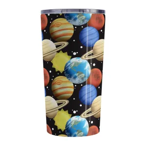 Space Planets Pattern - Space Tumbler Cup