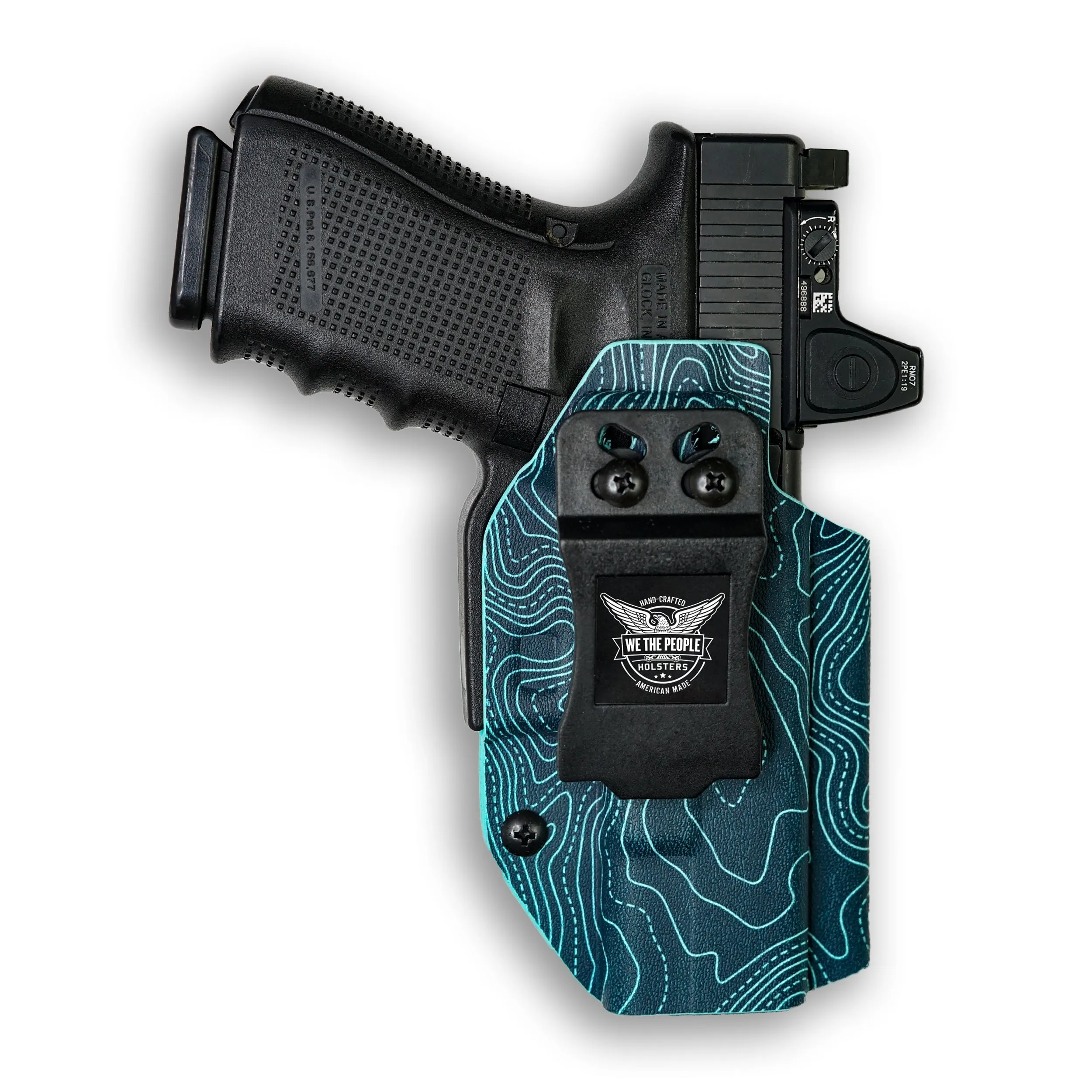 Springfield Hellcat RDP Micro-Compact with Streamlight TLR-7 Sub Light Red Dot Optic Cut IWB Holster