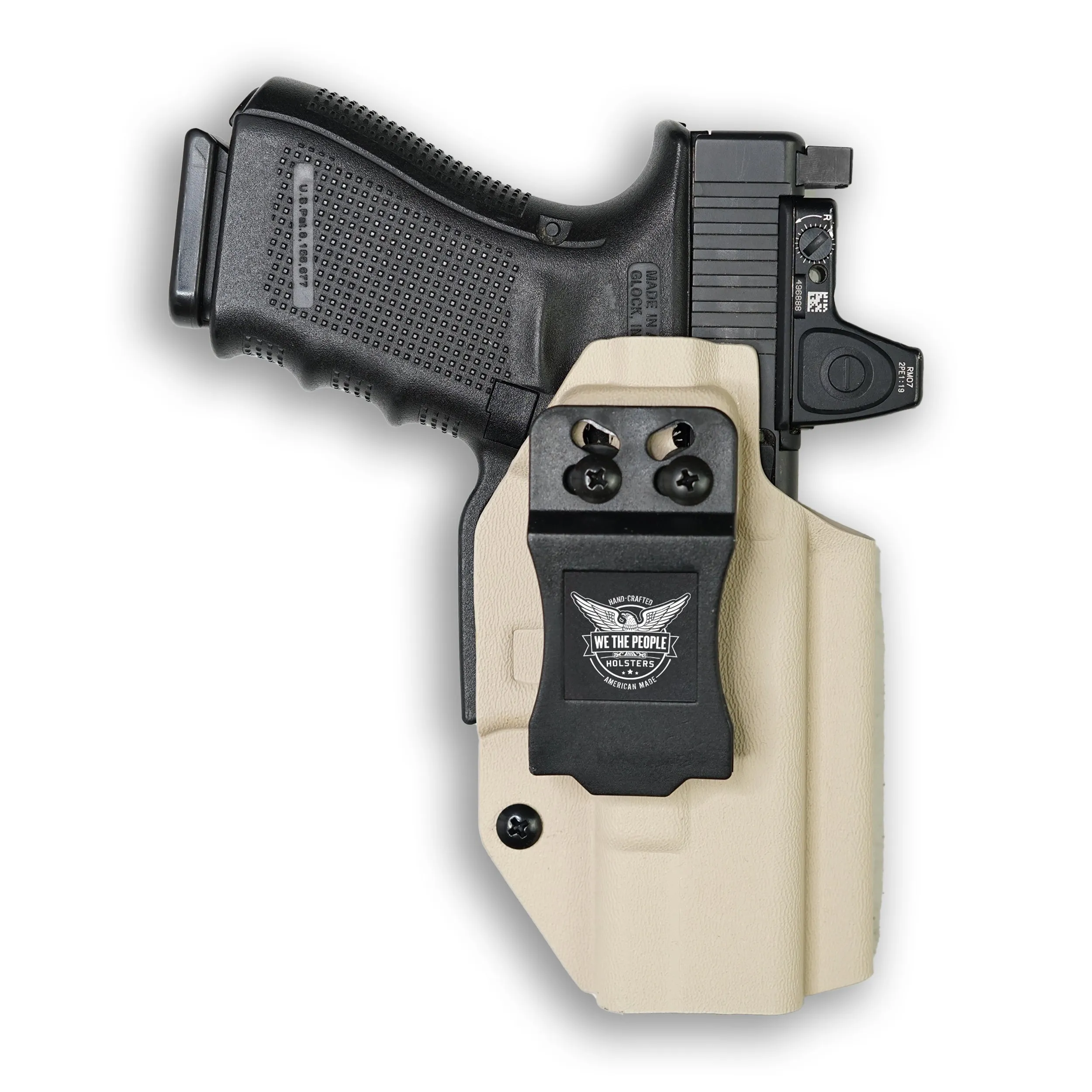 Springfield Hellcat RDP Micro-Compact with Streamlight TLR-7 Sub Light Red Dot Optic Cut IWB Holster