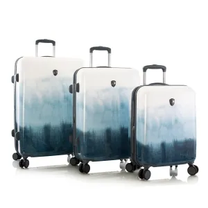 Tie-Dye Blue Fashion Spinner™ 3 Piece Luggage Set