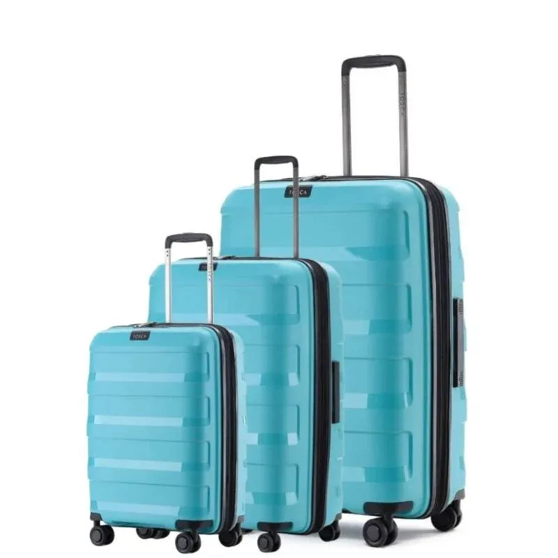 Tosca Comet 4-Wheel Expandable Luggage Set of 3 - Large, Medium and Small